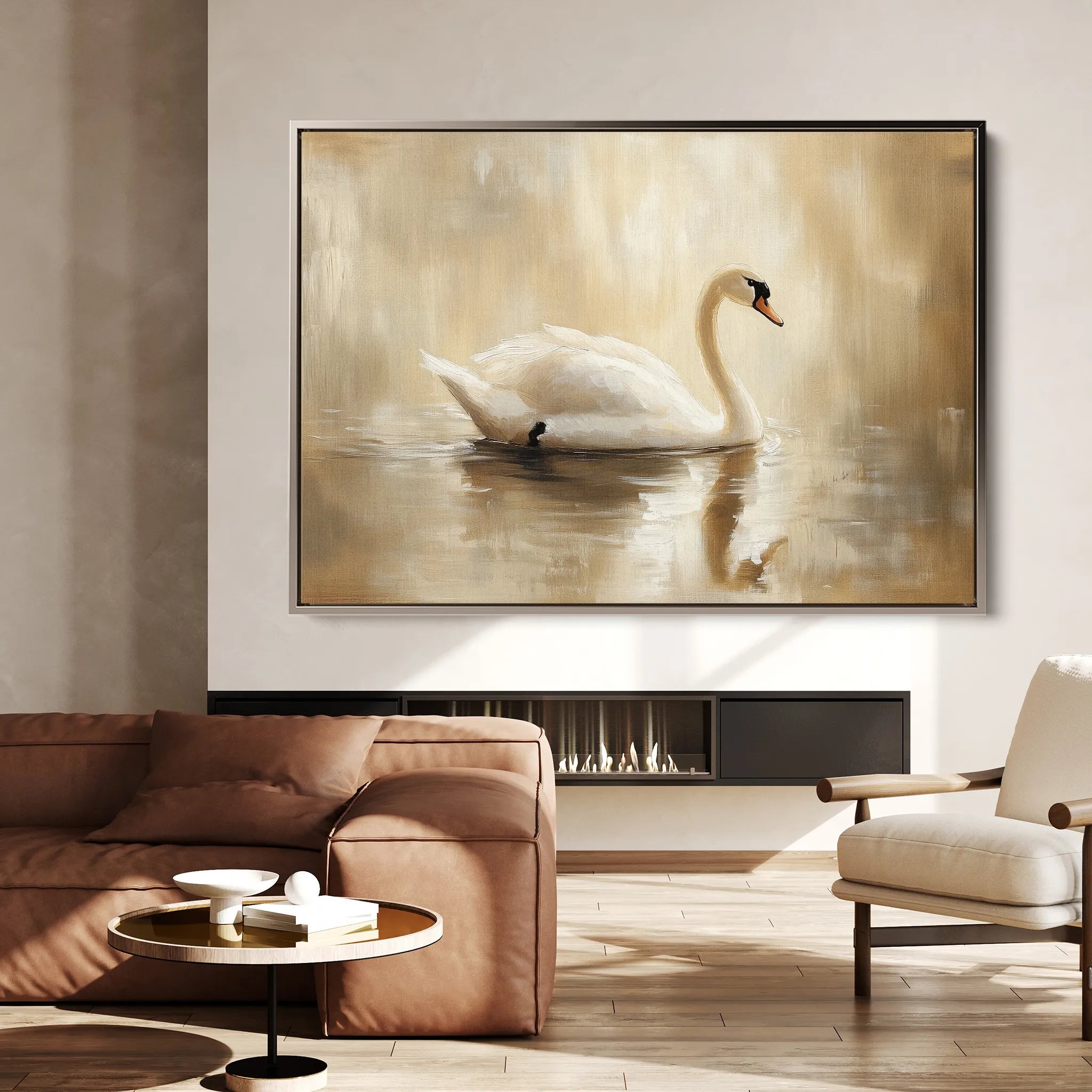 Animals Canvas Wall Art WAD068-AN 90 x 60 cm / Stretched on hidden frame