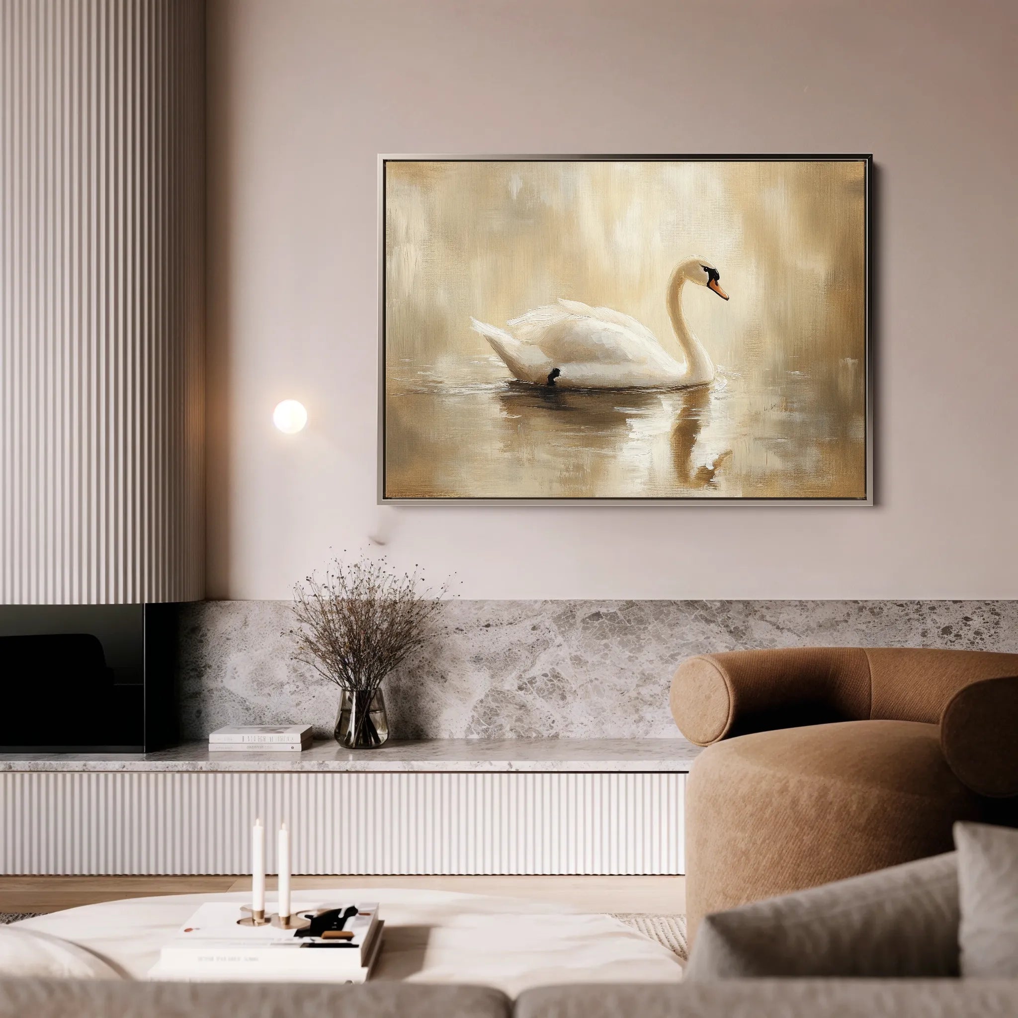 Animals Canvas Wall Art WAD068-AN 90 x 60 cm / Stretched on hidden frame
