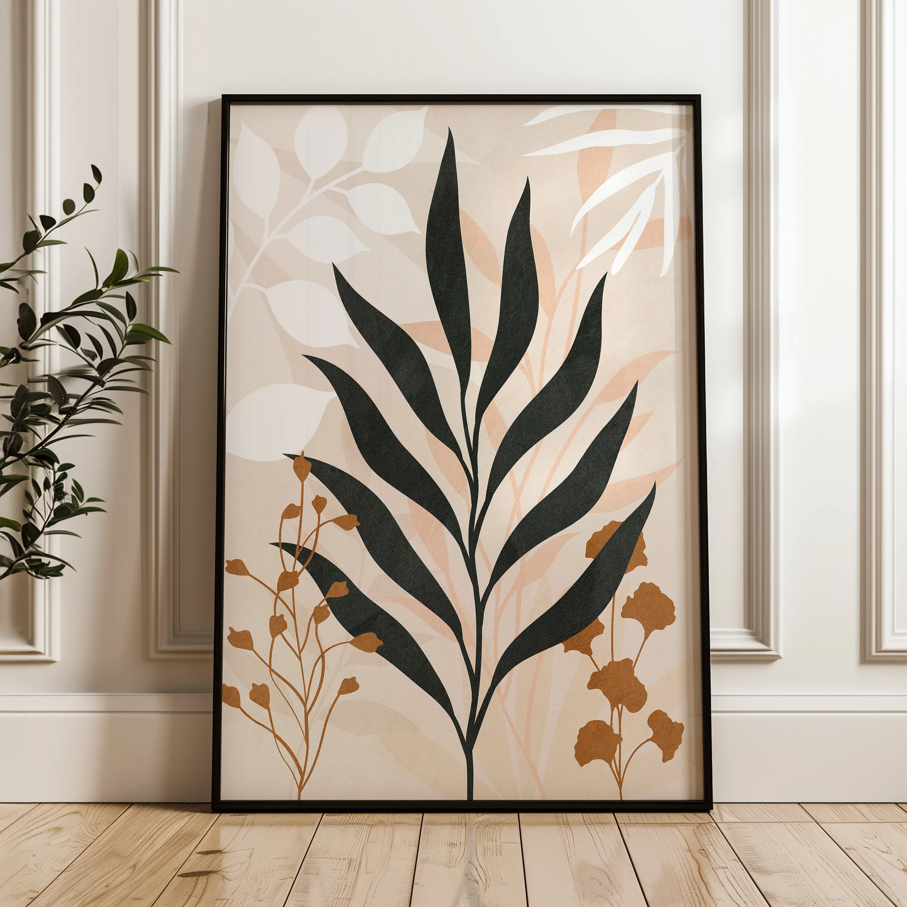 Boho Canvas Wall Art WAD068-BH 90 x 60 cm / Stretched on hidden frame