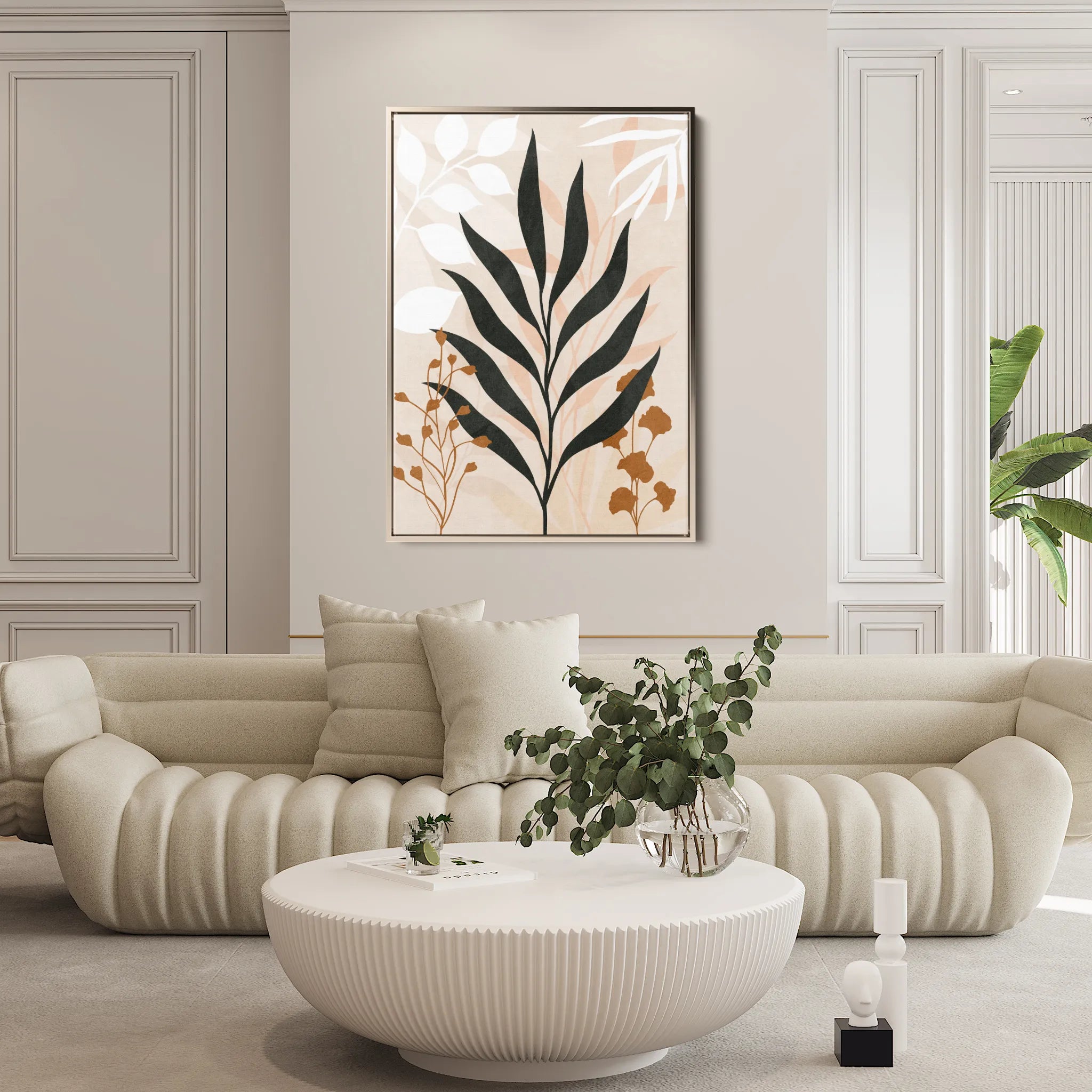 Boho Canvas Wall Art WAD068-BH 90 x 60 cm / Stretched on hidden frame