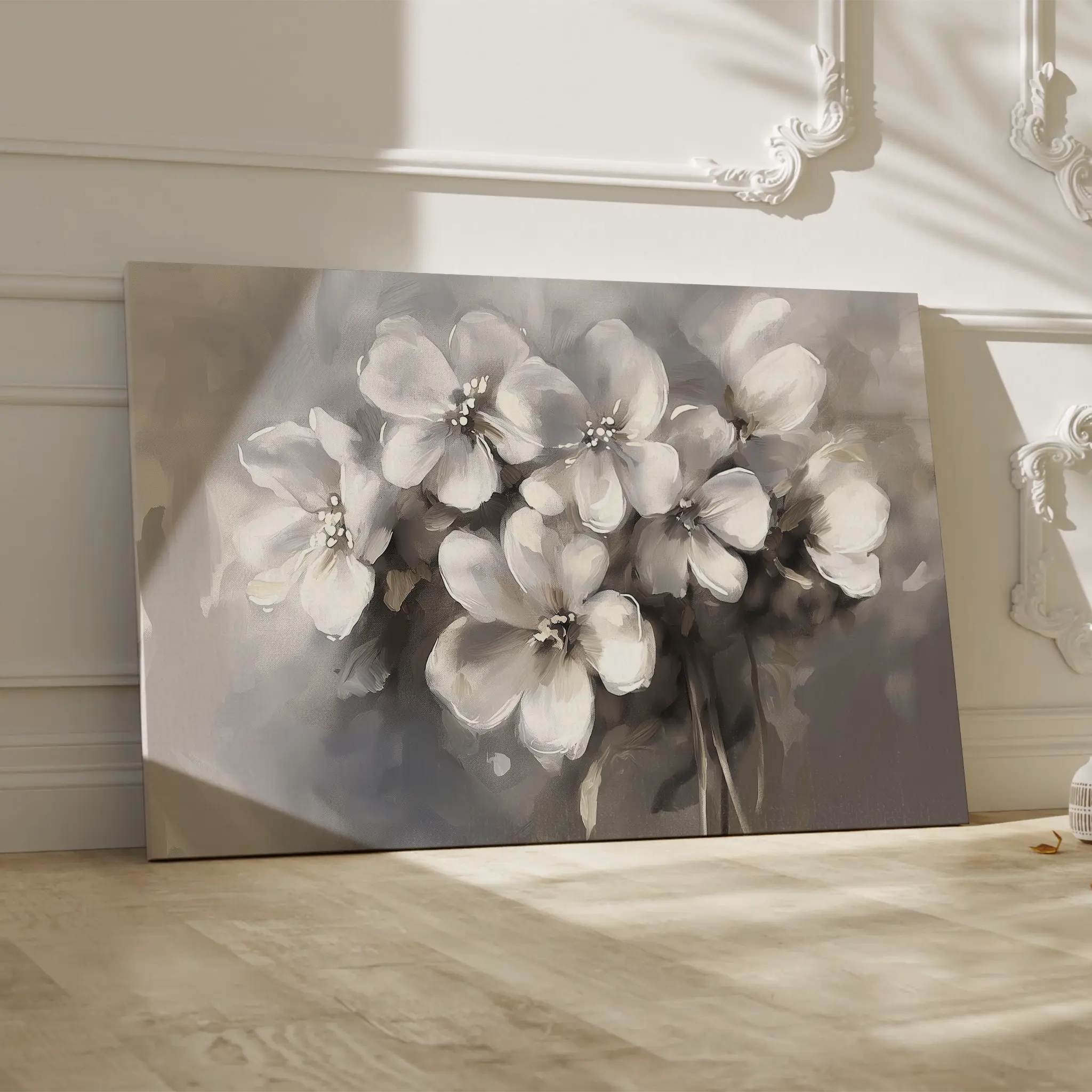 Floral Canvas Wall Art WAD068-F 90 x 60 cm / Stretched on hidden frame