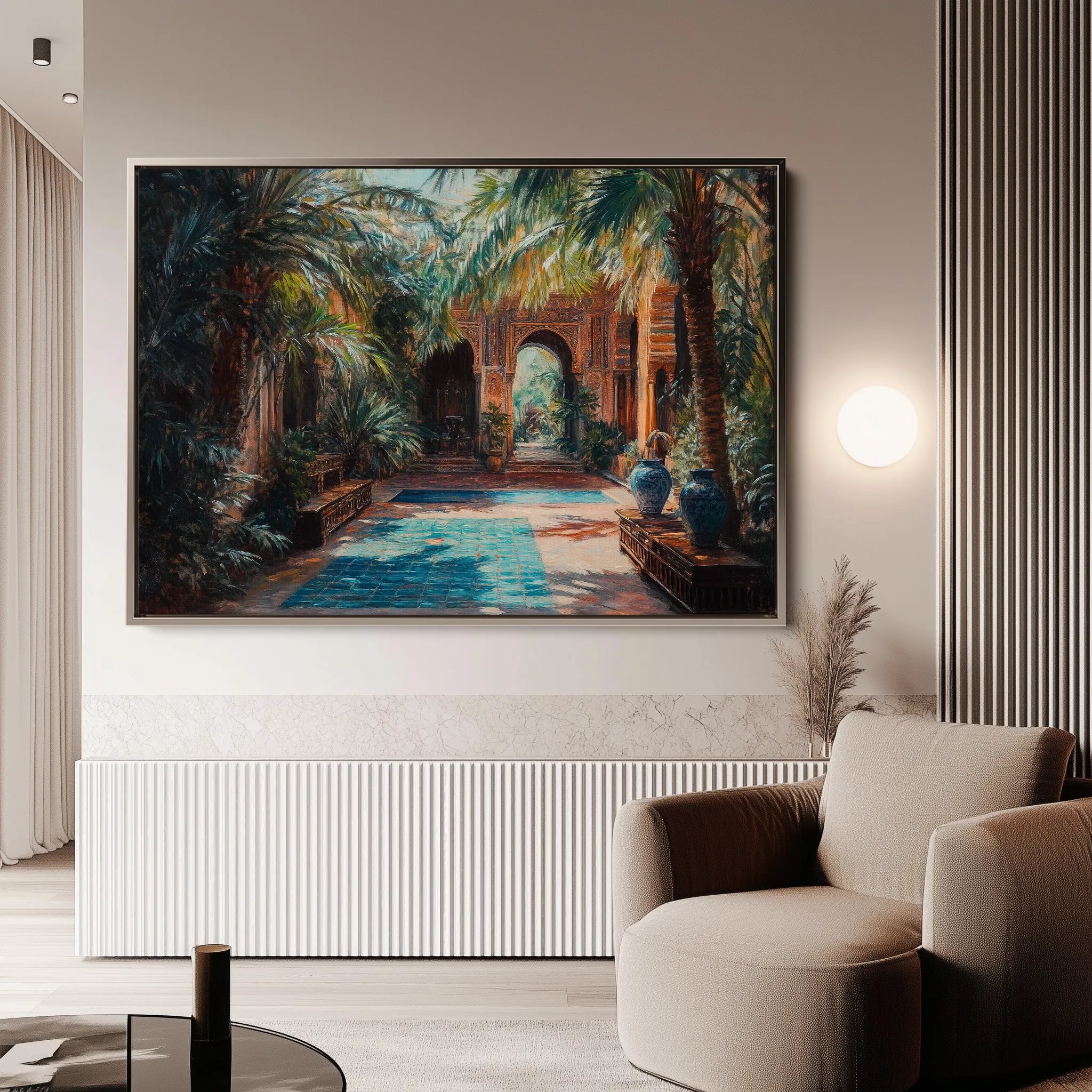 Orientalist Canvas Wall Art WAD068-OR 90 x 60 cm / Stretched on hidden frame