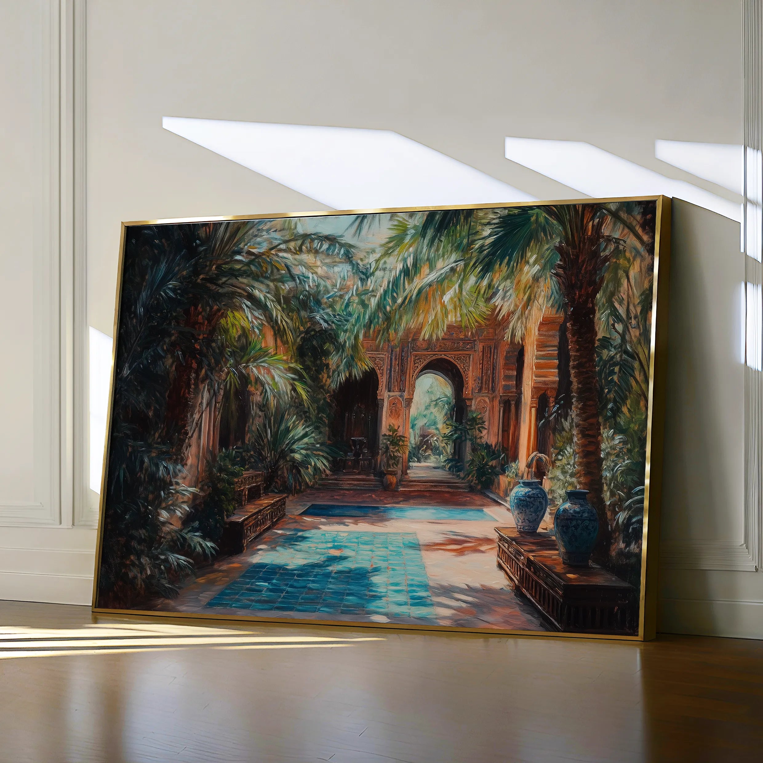 Orientalist Canvas Wall Art WAD068-OR 90 x 60 cm / Stretched on hidden frame