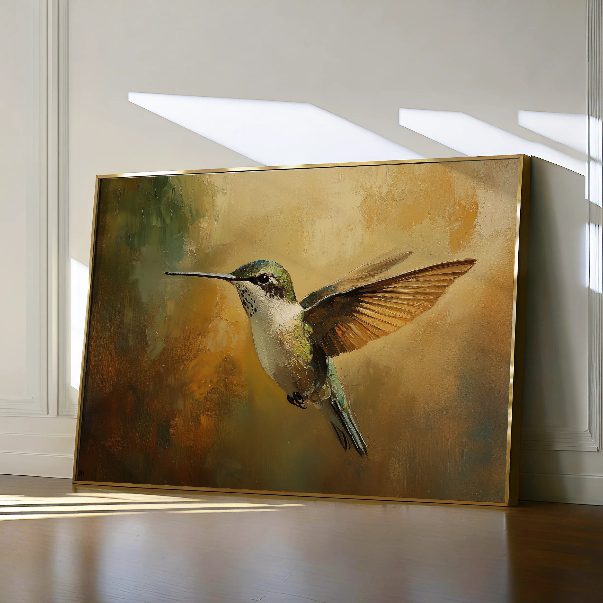 Animals Canvas Wall Art WAD069-AN 90 x 60 cm / Stretched on hidden frame