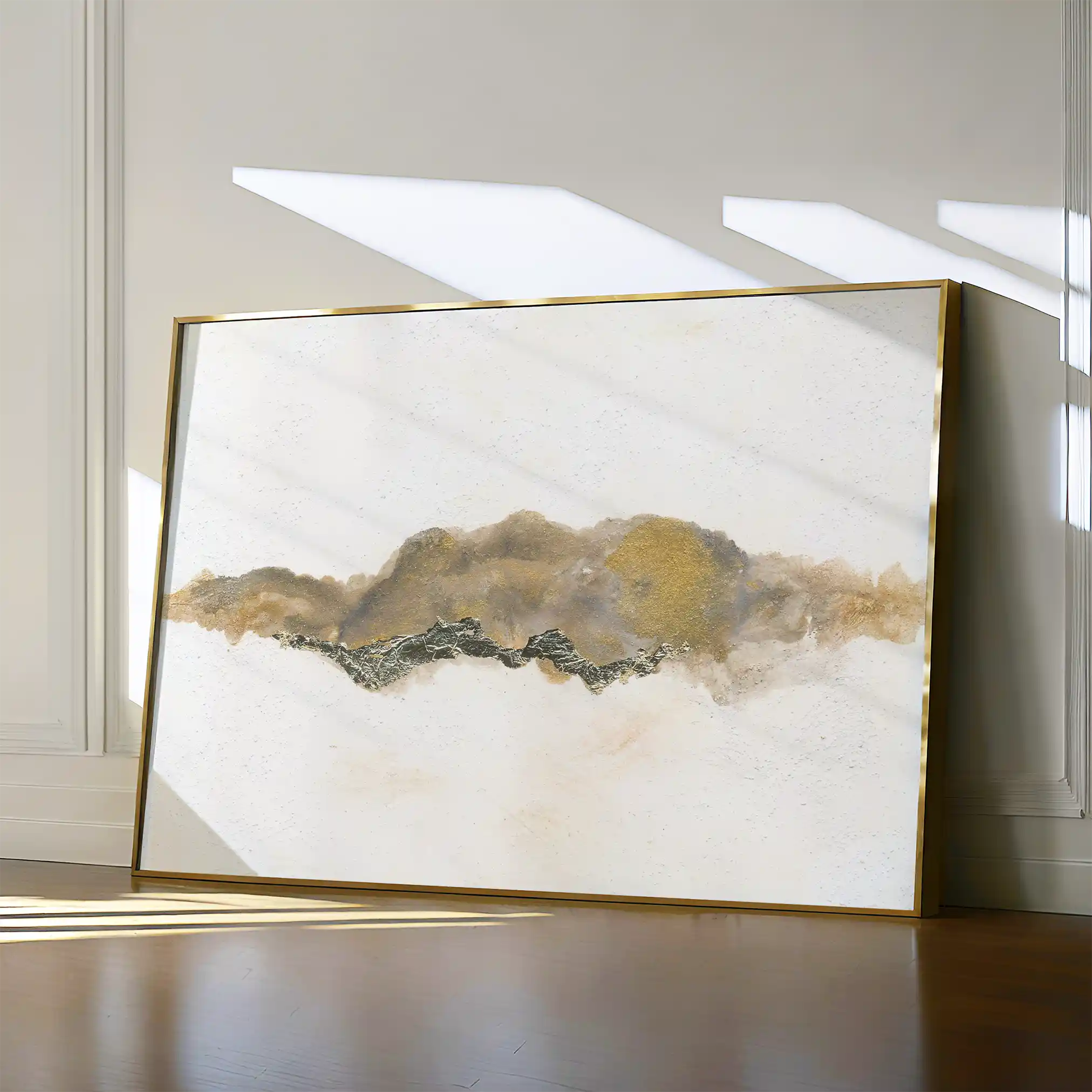 Abstract Canvas Wall Art WAD069-A 90 x 60 cm / Stretched on hidden frame