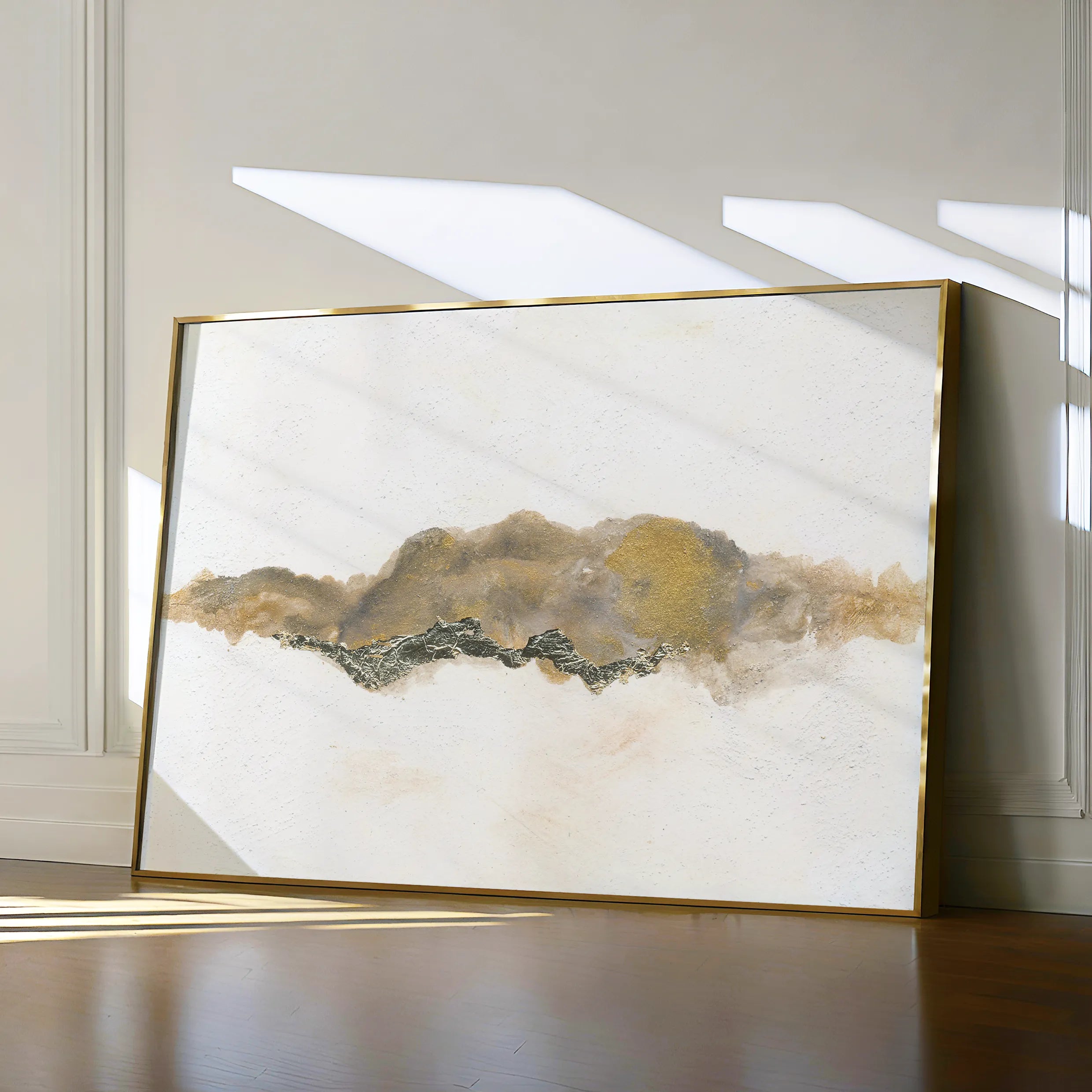 Abstract Canvas Wall Art WAD069-A 90 x 60 cm / Stretched on hidden frame