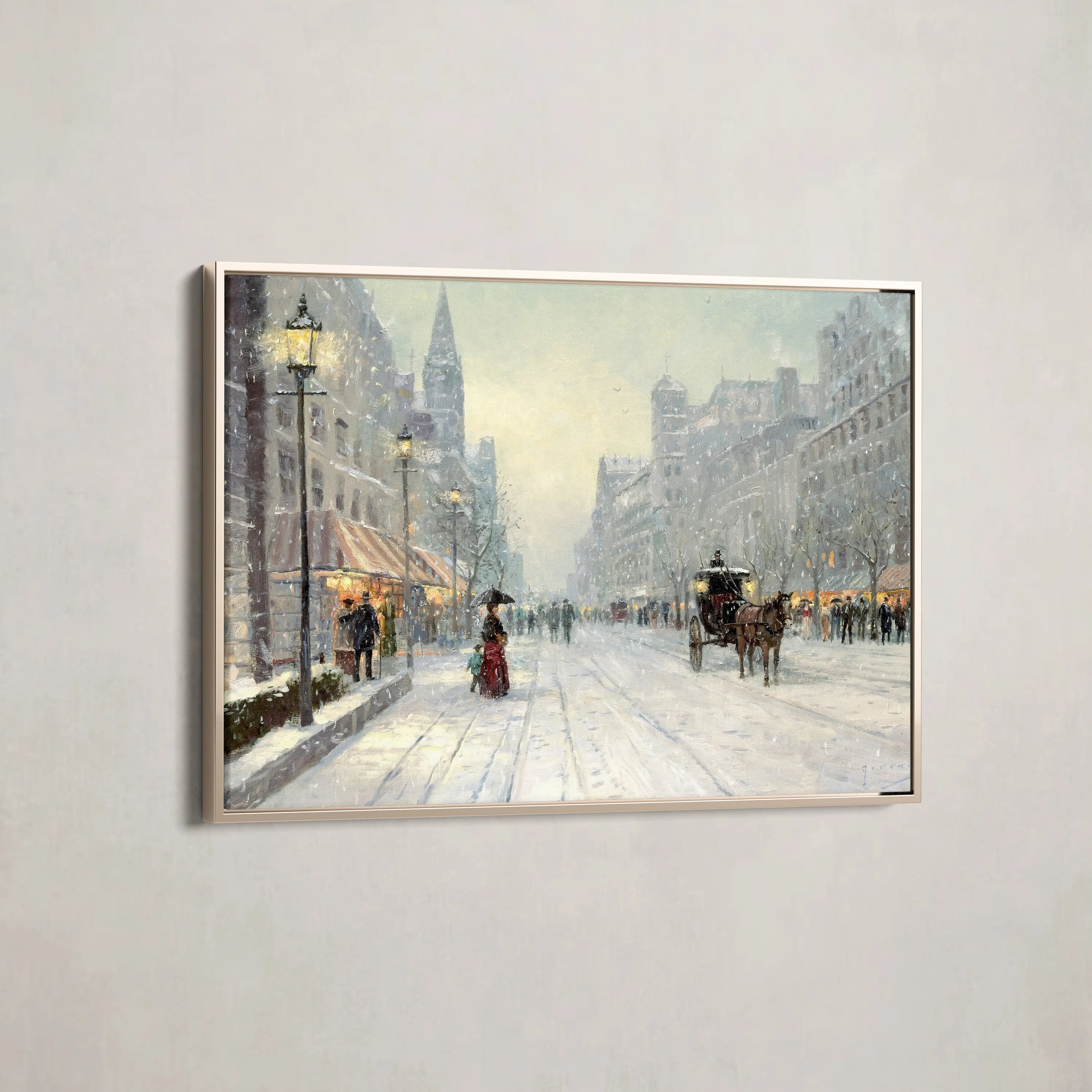 Landscape Canvas Wall Art WAD069-L 90 x 60 cm / Stretched on hidden frame