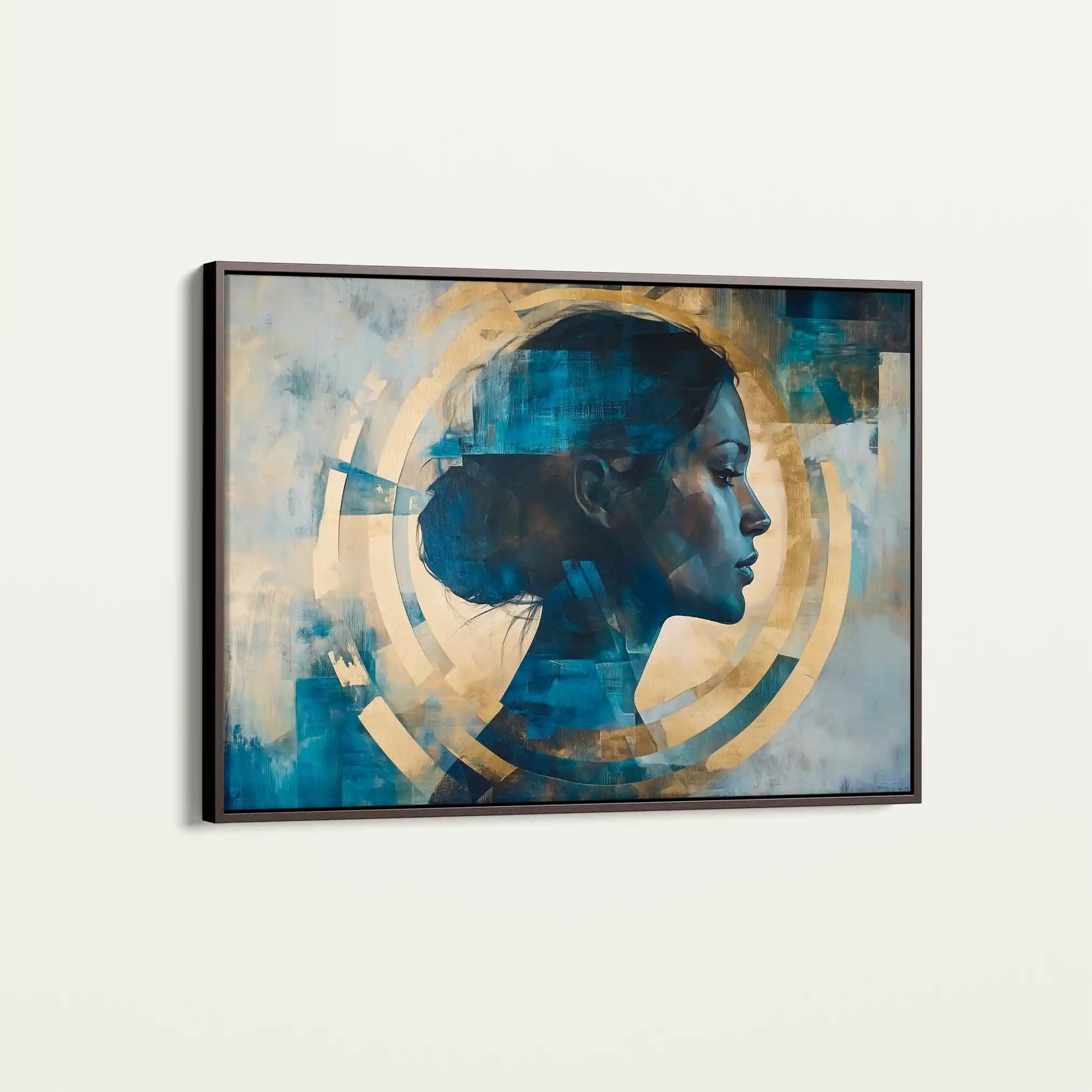 Portrait 069 Canvas Art 90 x 60 cm / Stretched on hidden frame