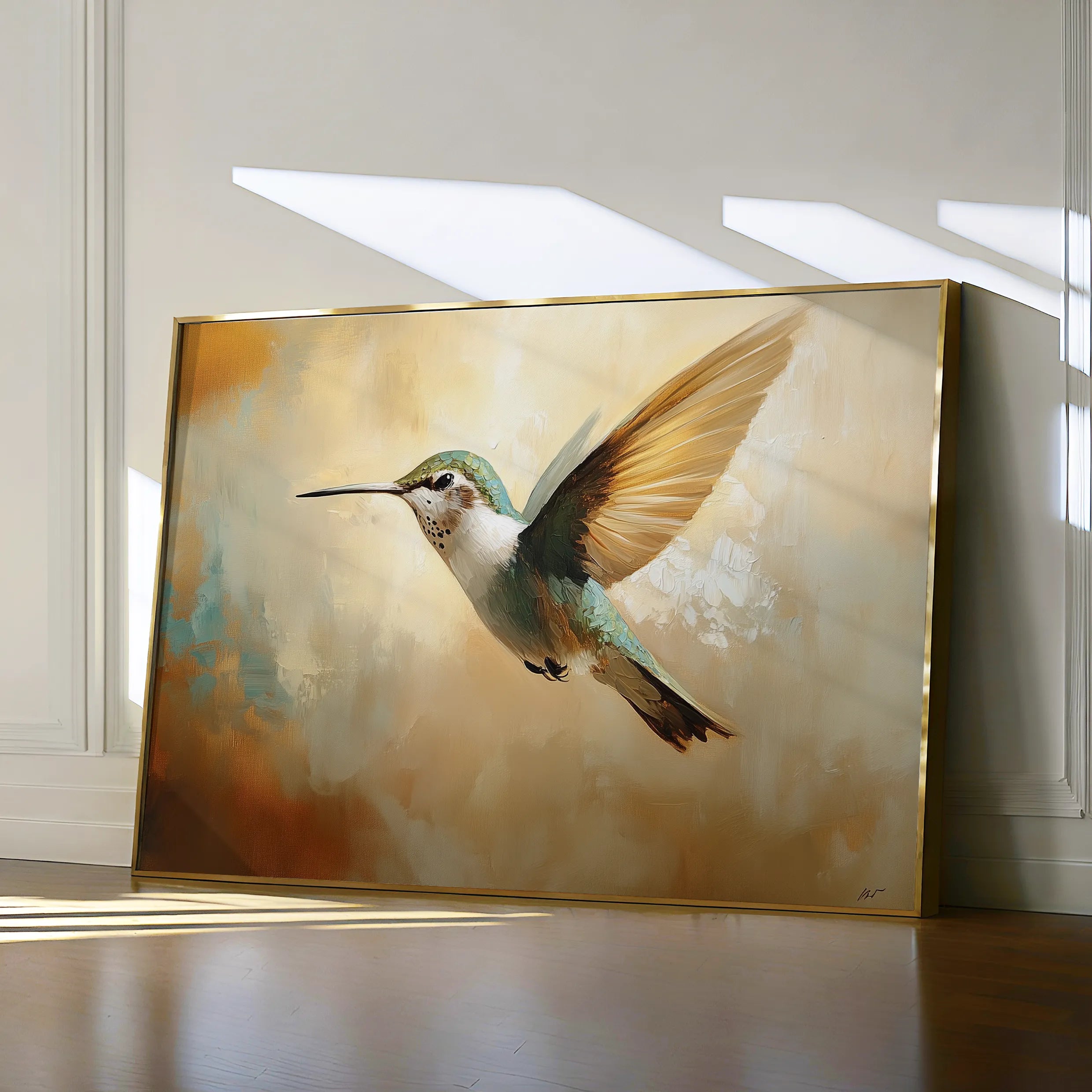 Animals Canvas Wall Art WAD070-AN 90 x 60 cm / Stretched on hidden frame