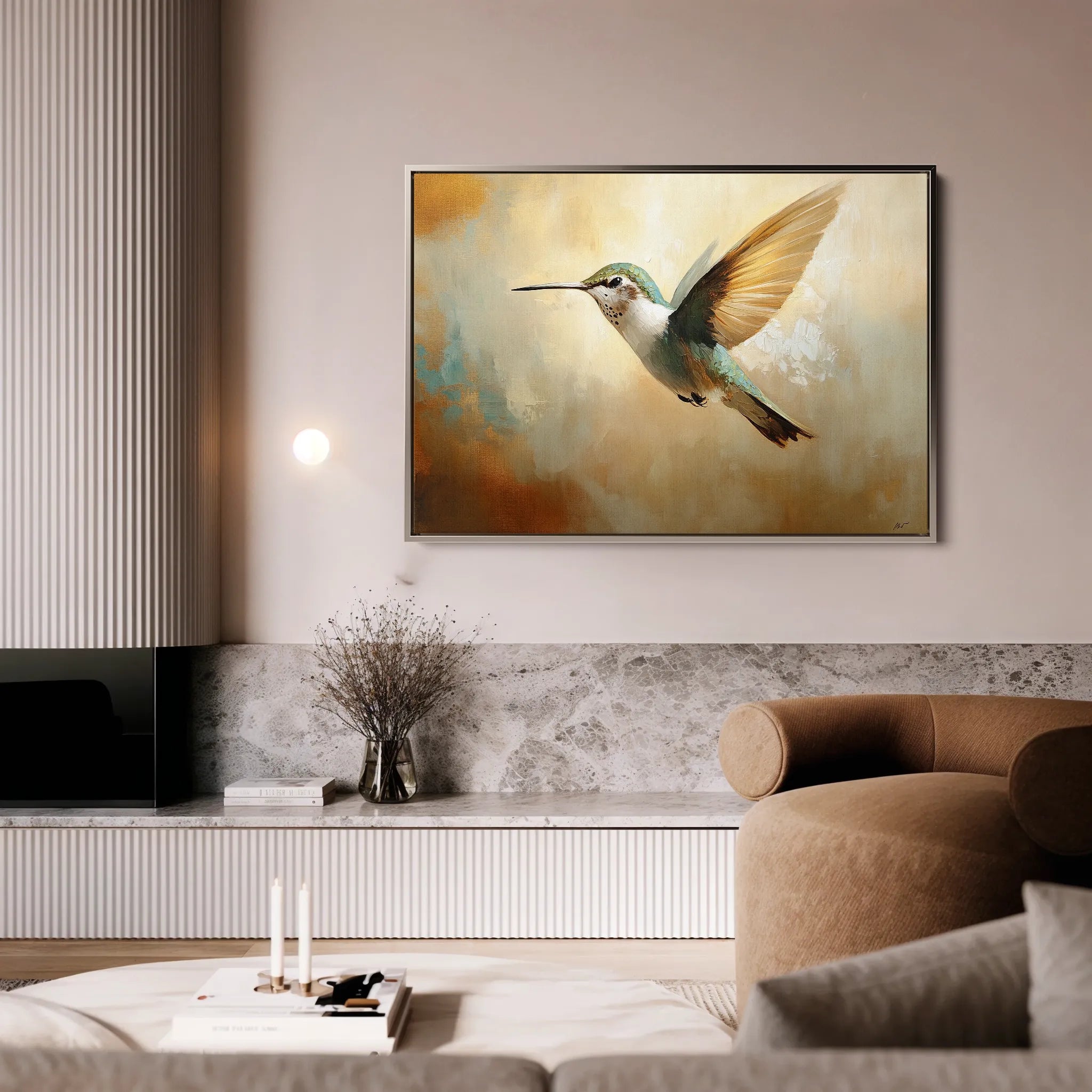 Animals Canvas Wall Art WAD070-AN 90 x 60 cm / Stretched on hidden frame