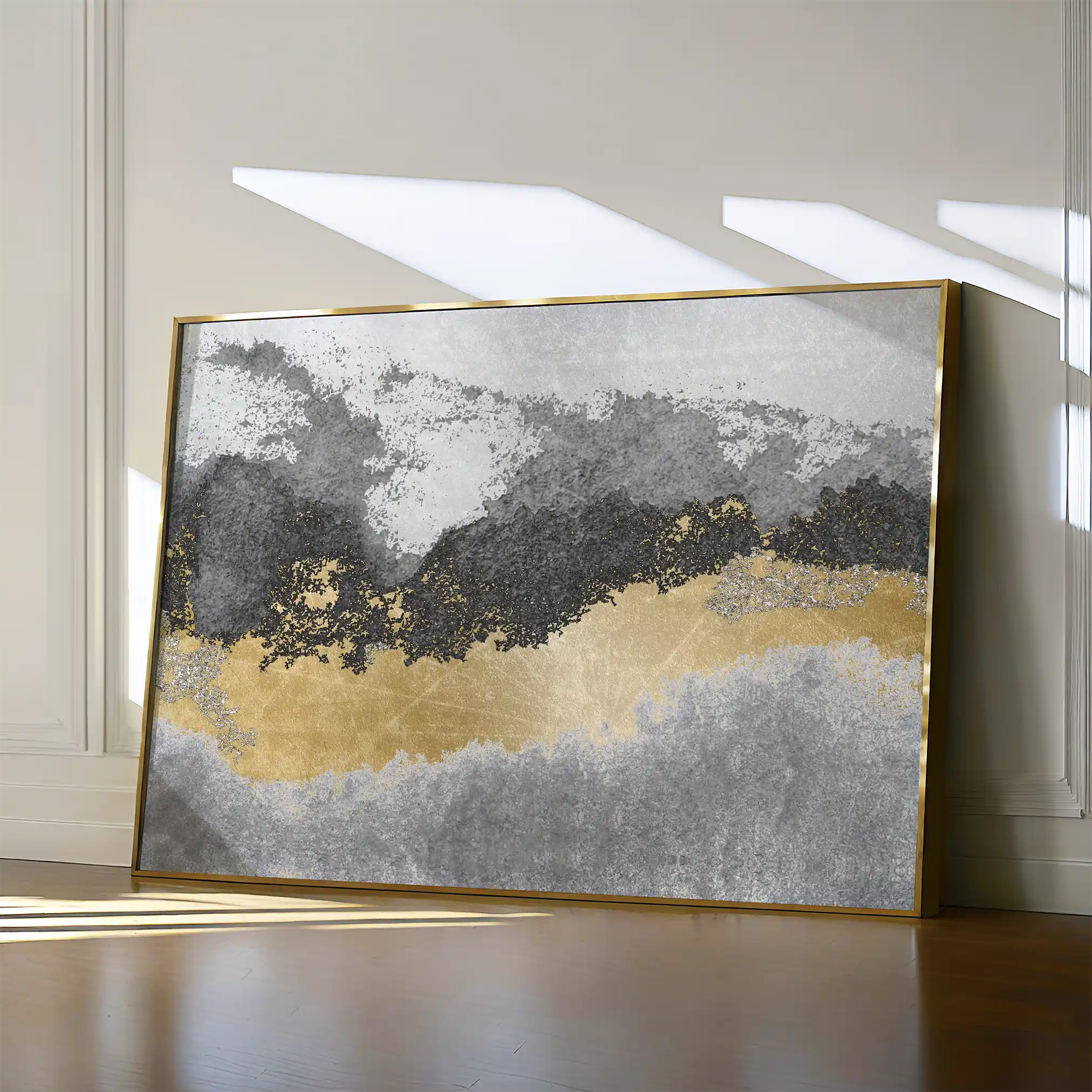 Abstract 070 Canvas Art 60 x 40 cm / Stretched on hidden frame