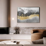 Abstract 070 Canvas Art 60 x 40 cm / Stretched on hidden frame