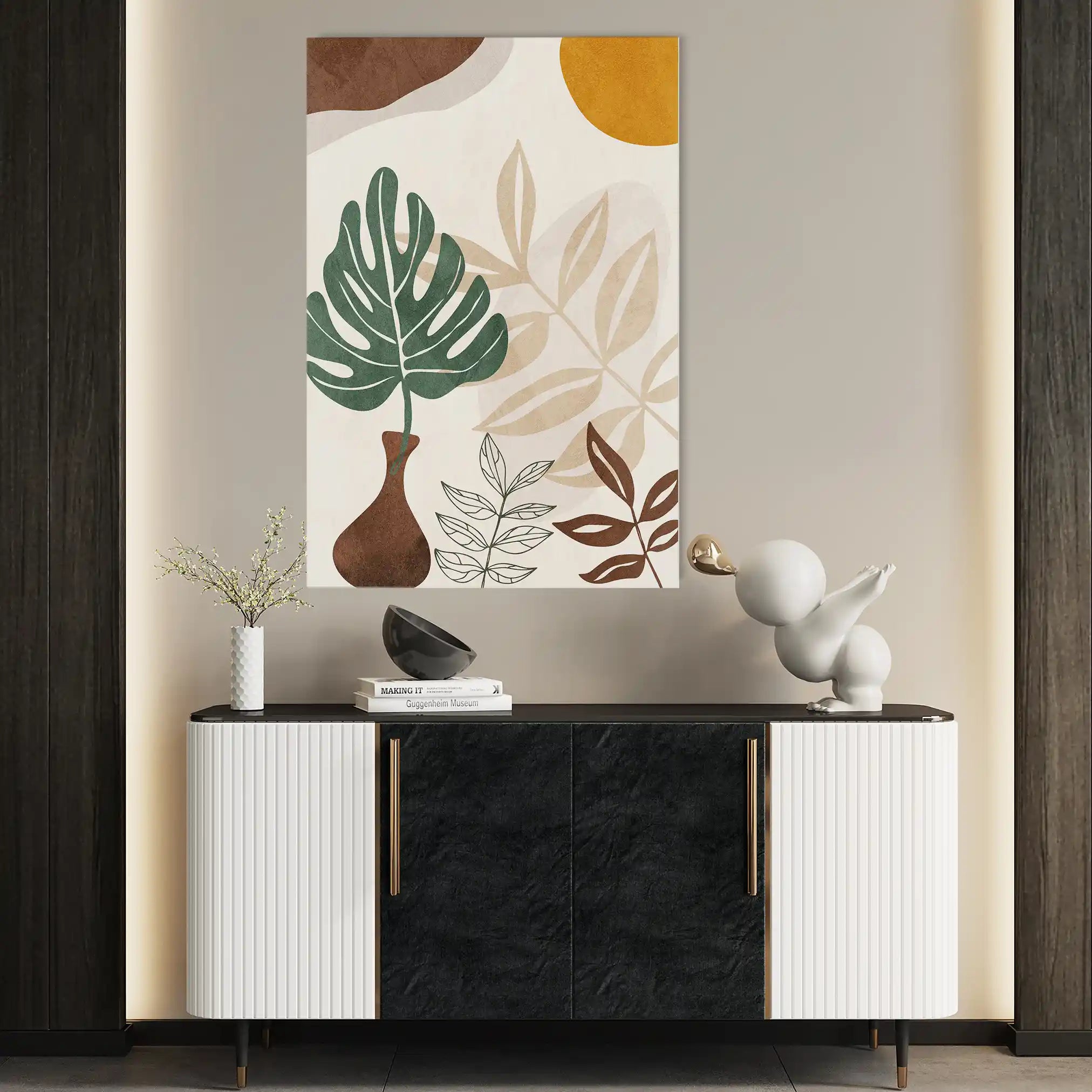 Boho 070 Canvas Art 90 x 60 cm / Stretched on hidden frame