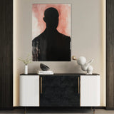 Portrait 070 Canvas Art 90 x 60 cm / Stretched on hidden frame