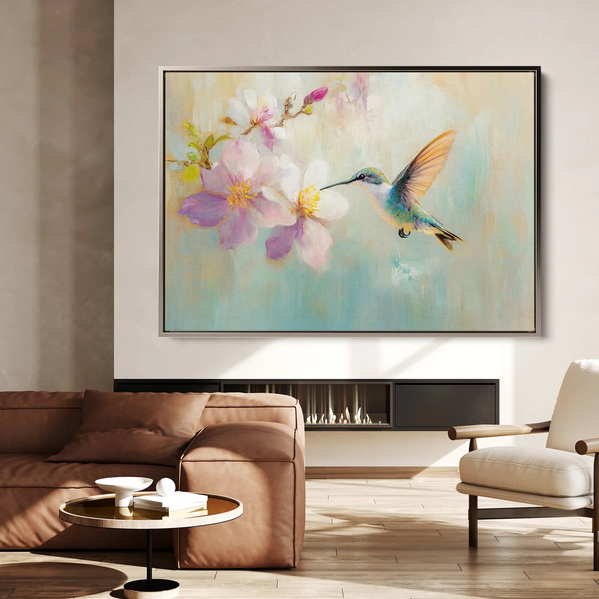 Animals Canvas Wall Art WAD071-AN 90 x 60 cm / Stretched on hidden frame