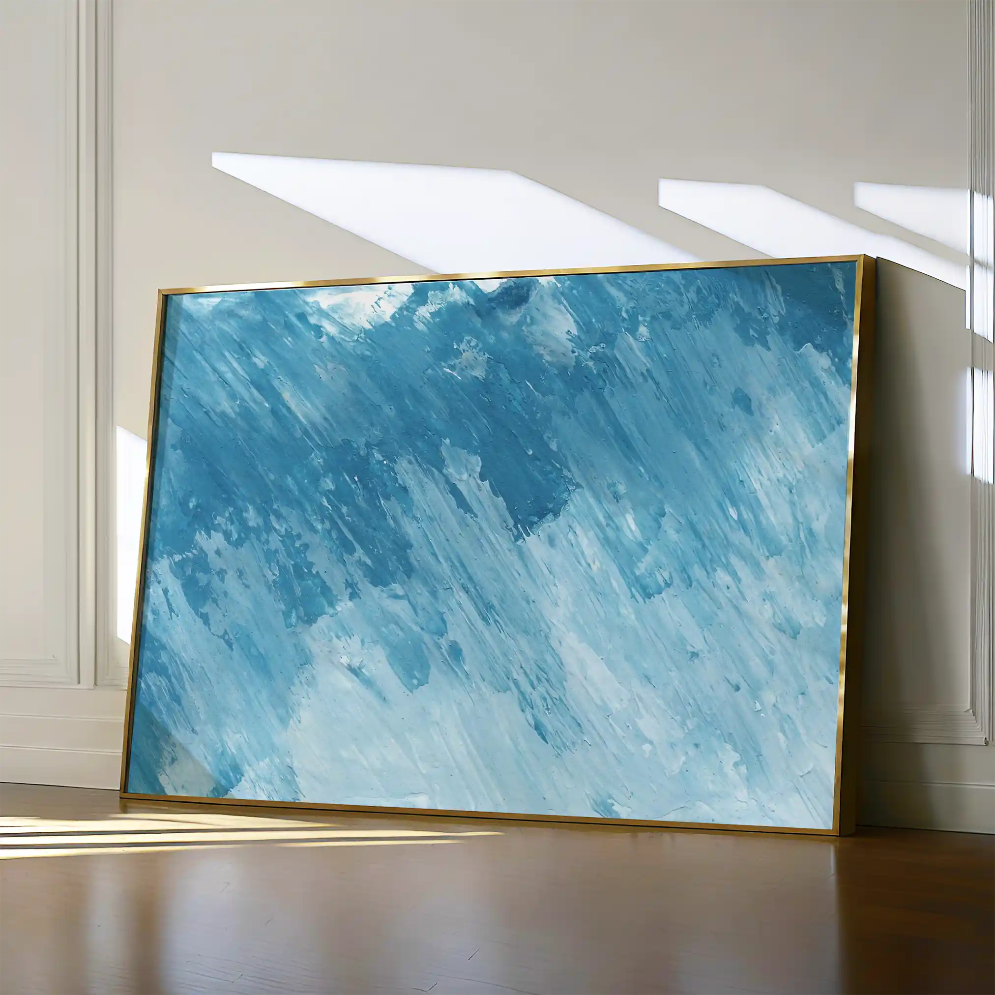 Abstract Canvas Wall Art WAD071-A 90 x 60 cm / Stretched on hidden frame