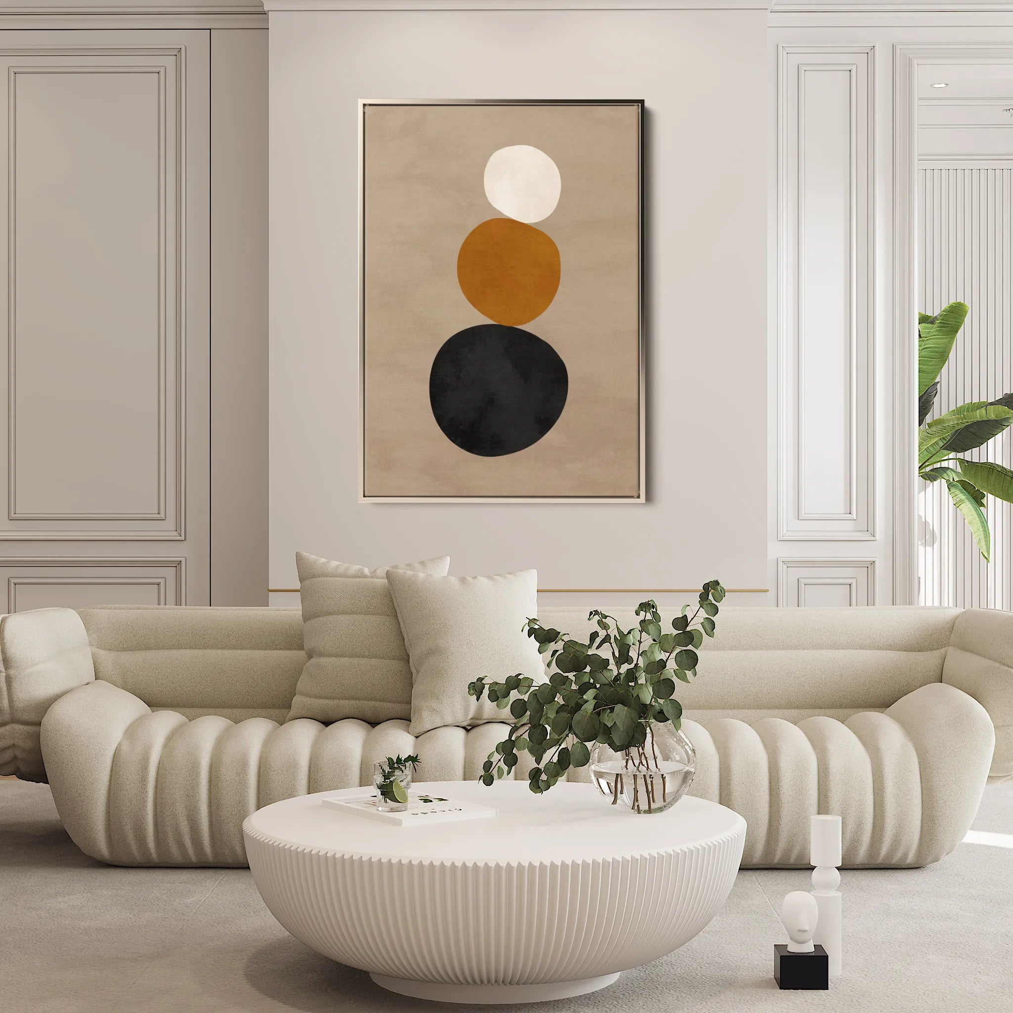 Boho Canvas Wall Art WAD071-BH 90 x 60 cm / Stretched on hidden frame