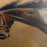 Horses 071 Canvas Art 90 x 60 cm / Stretched on hidden frame