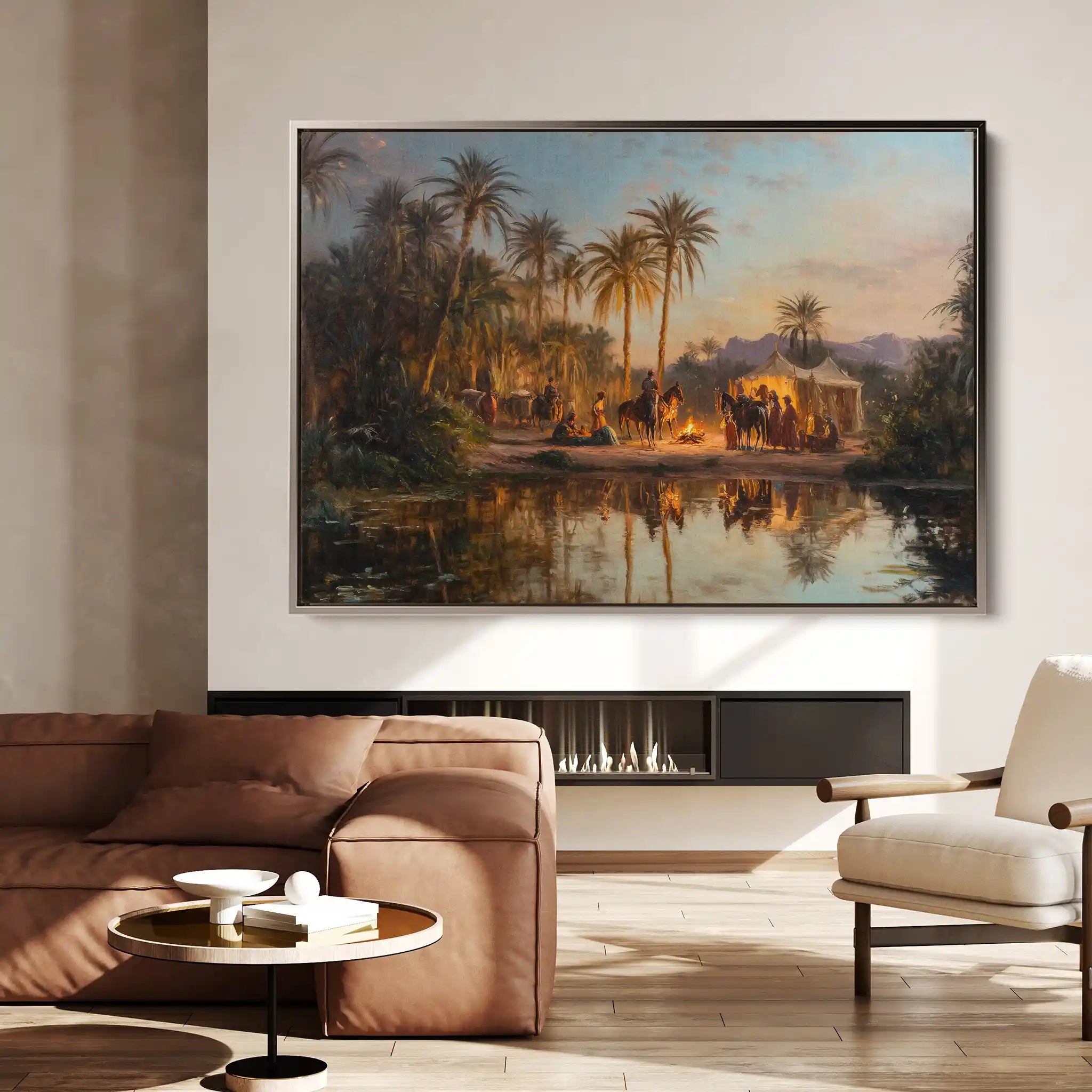 Orientalist 071 Canvas Art 90 x 60 cm / Stretched on hidden frame