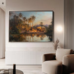 Orientalist 071 Canvas Art 90 x 60 cm / Stretched on hidden frame