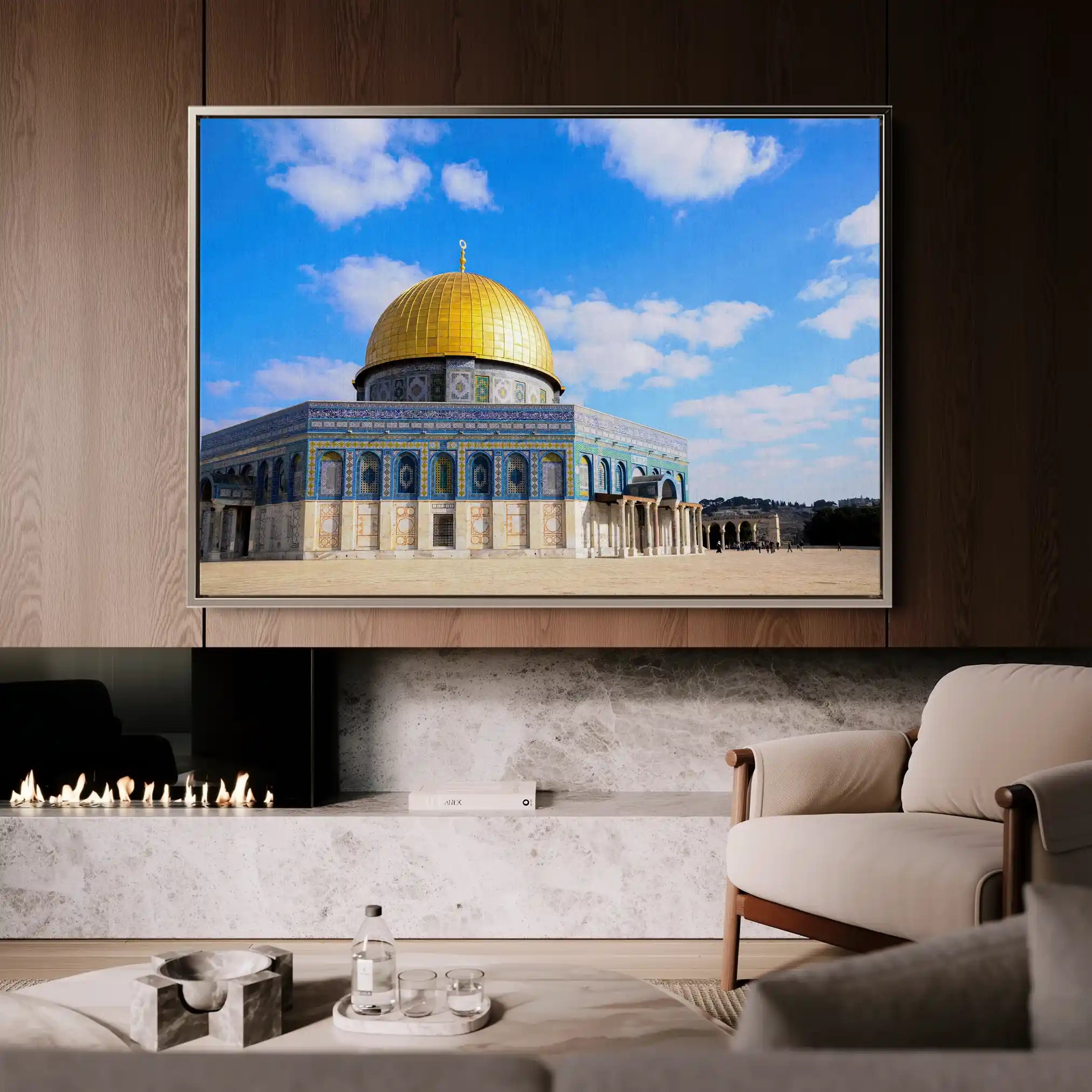 Palestine 071 Canvas Art 90 x 60 cm / Stretched on hidden frame