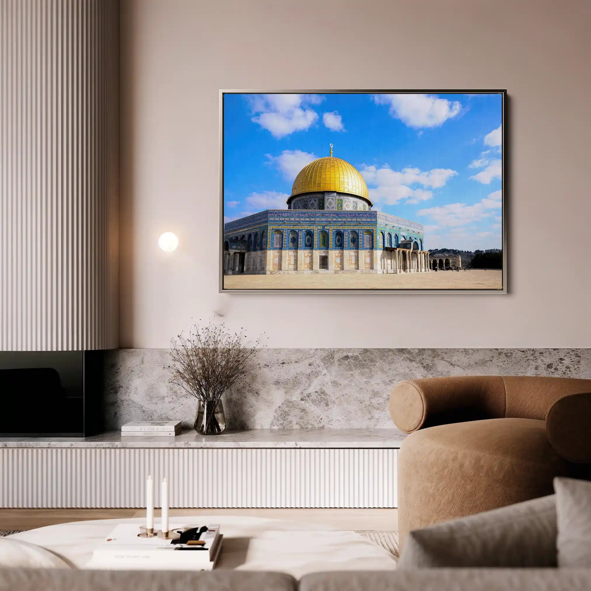 Palestine 071 Canvas Art 90 x 60 cm / Stretched on hidden frame