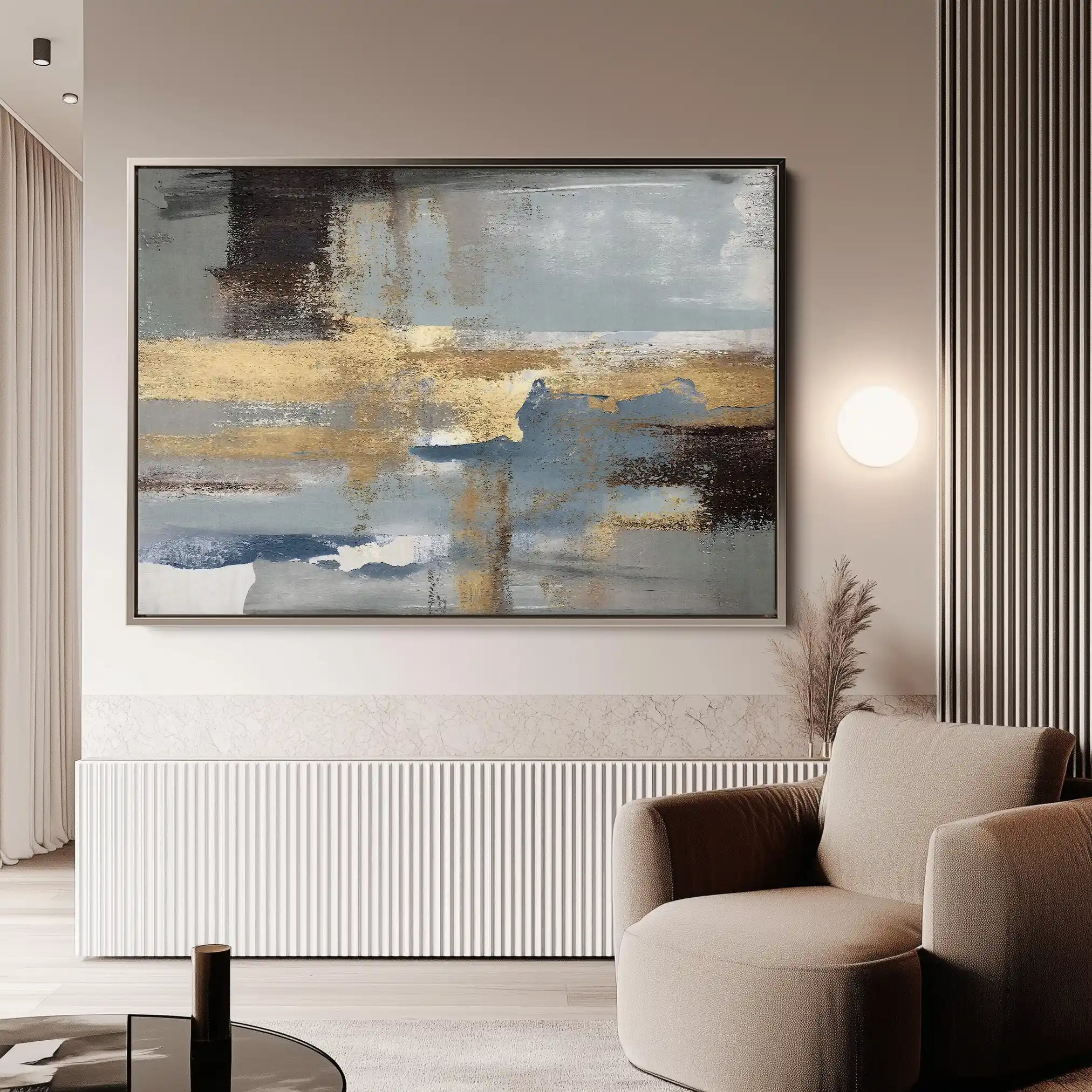 Abstract 072 Canvas Art 60 x 40 cm / Stretched on hidden frame