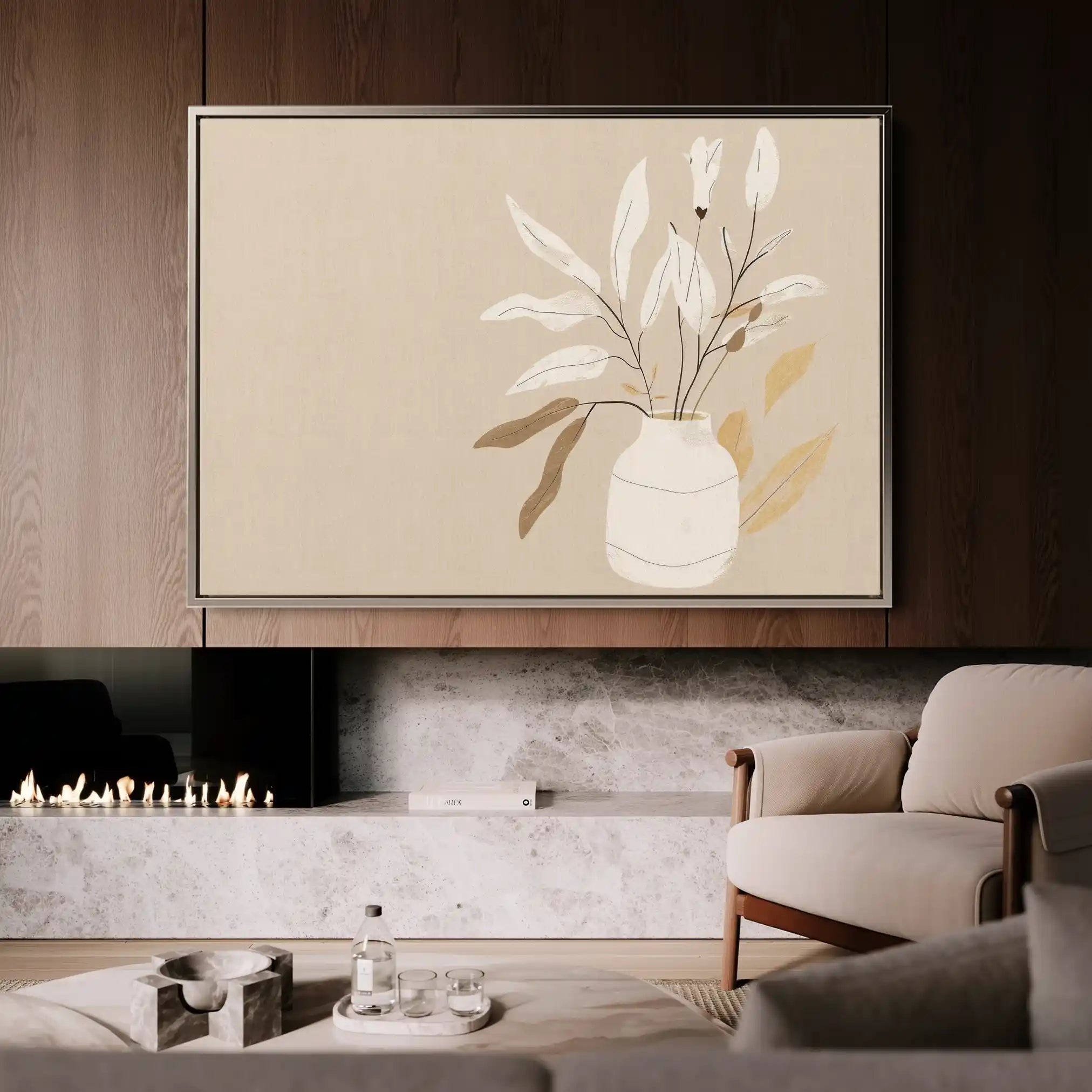 Boho 072 Canvas Art 90 x 60 cm / Stretched on hidden frame
