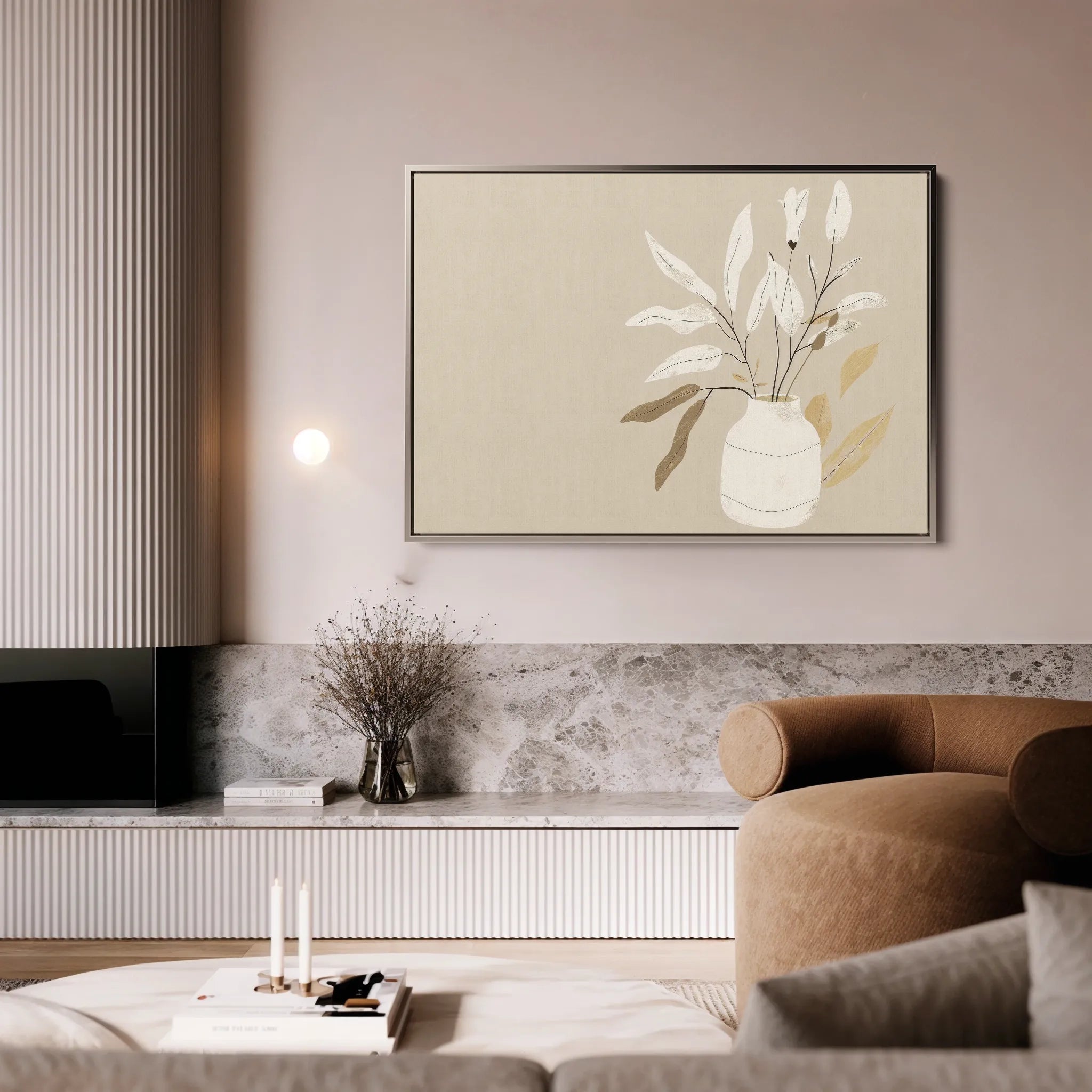 Boho Canvas Wall Art WAD072-BH 90 x 60 cm / Stretched on hidden frame