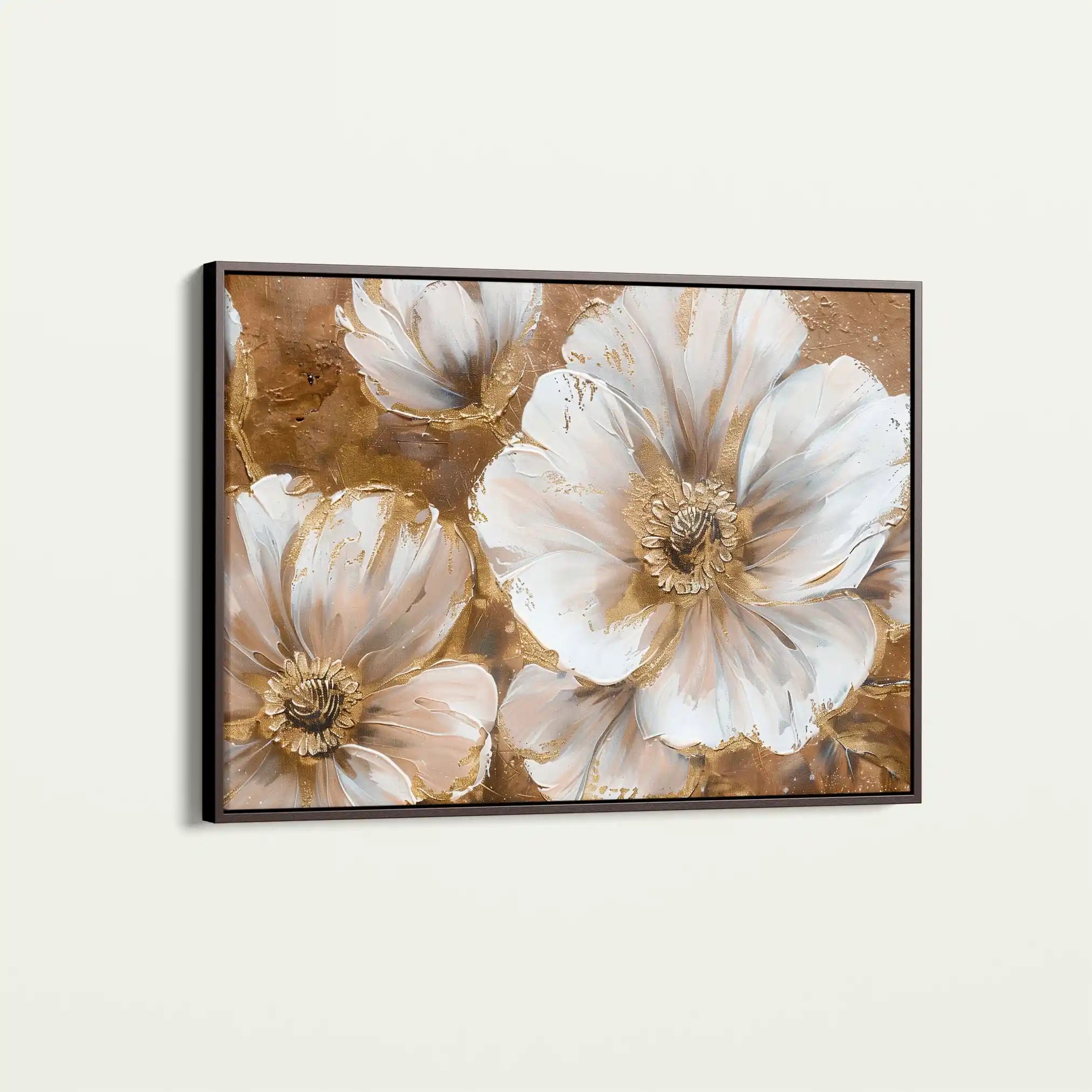 Floral Canvas Wall Art WAD072-F 90 x 60 cm / Stretched on hidden frame