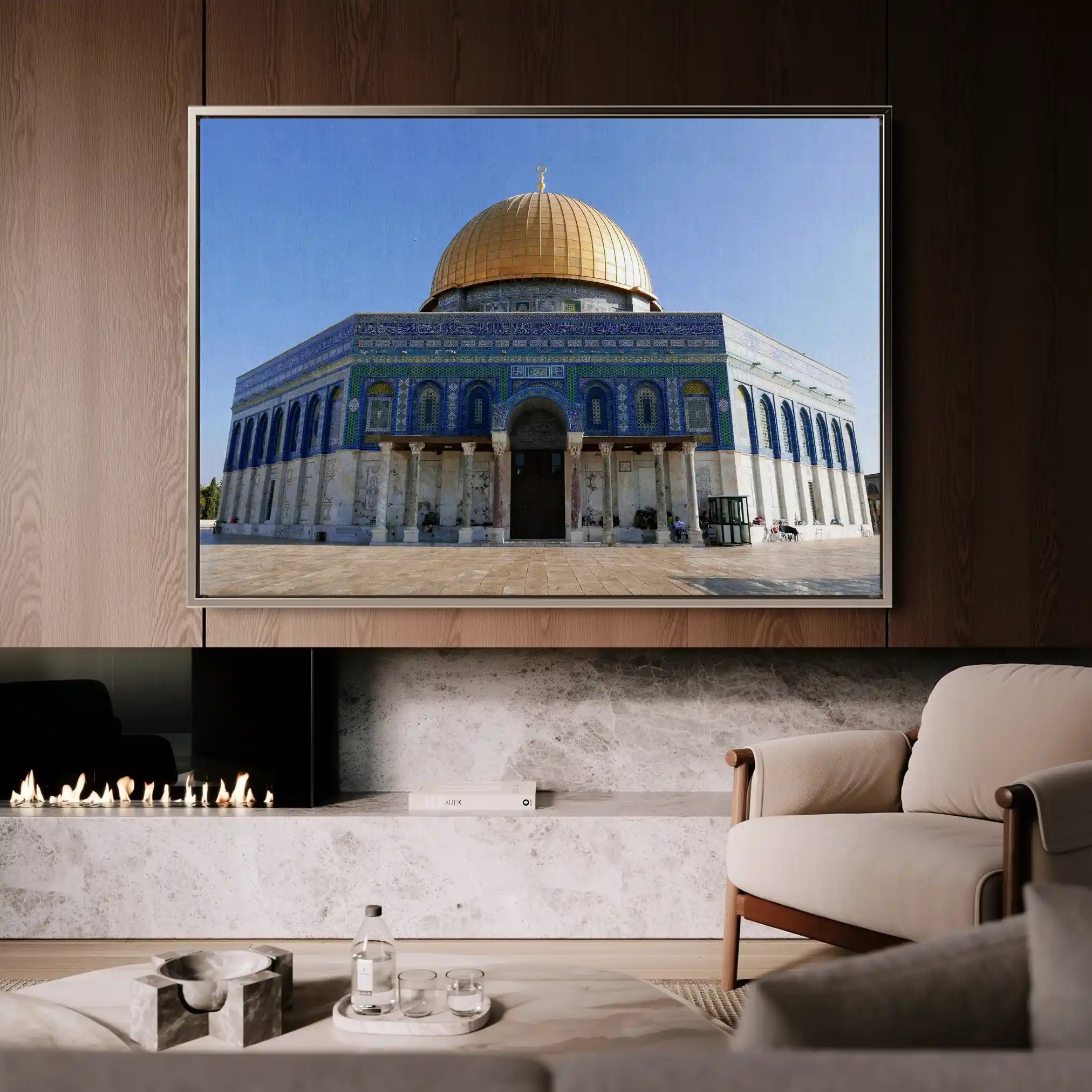 Palestine 072 Canvas Art 90 x 60 cm / Stretched on hidden frame
