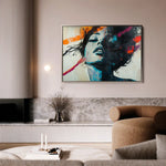 Portrait 072 Canvas Art 90 x 60 cm / Stretched on hidden frame