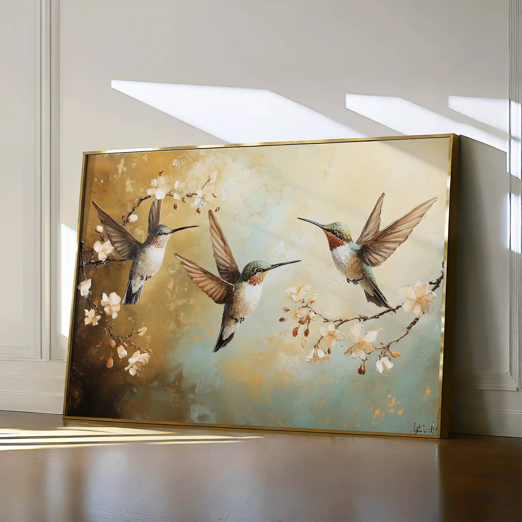 Animals 073 Canvas Art 90 x 60 cm / Stretched on hidden frame
