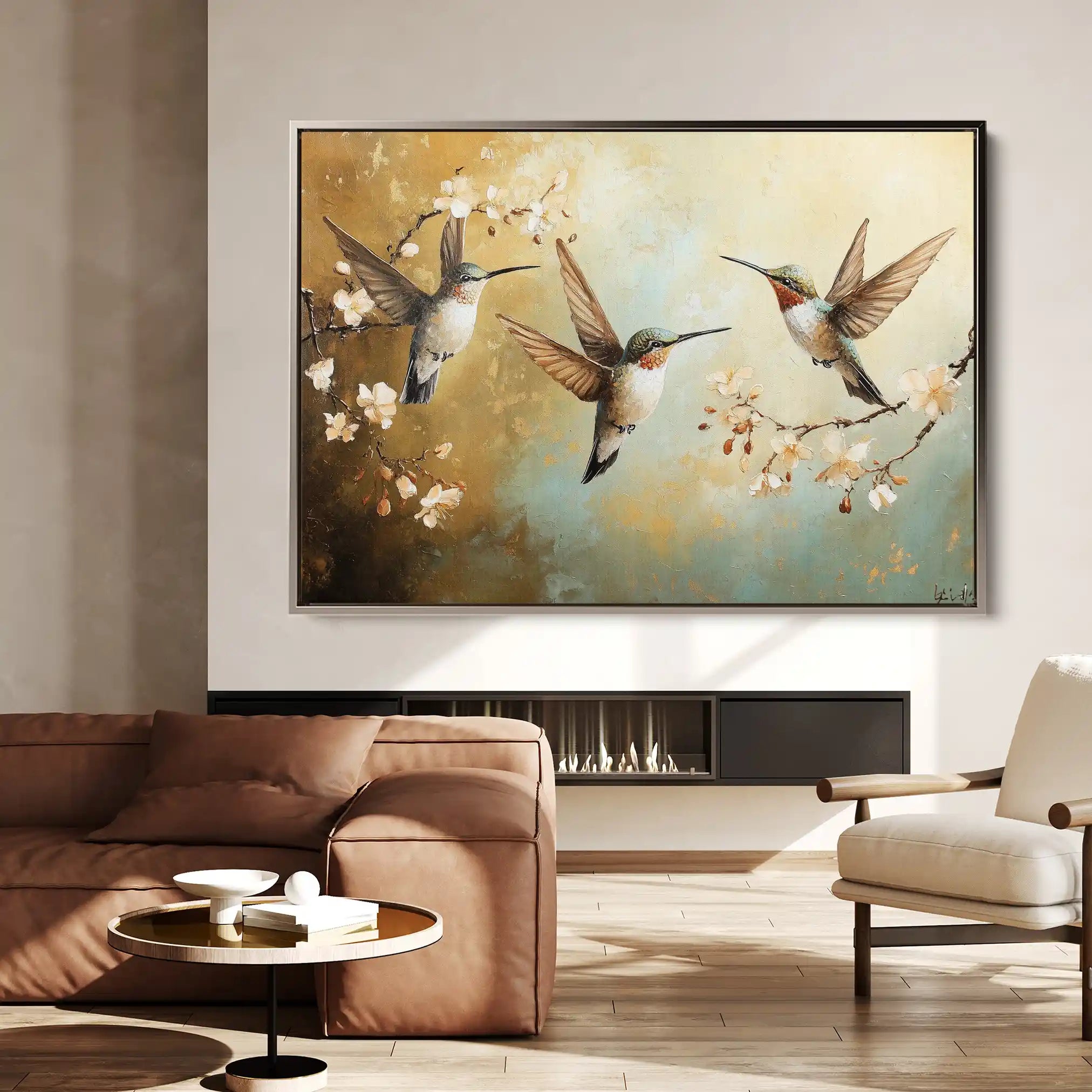 Animals 073 Canvas Art 90 x 60 cm / Stretched on hidden frame