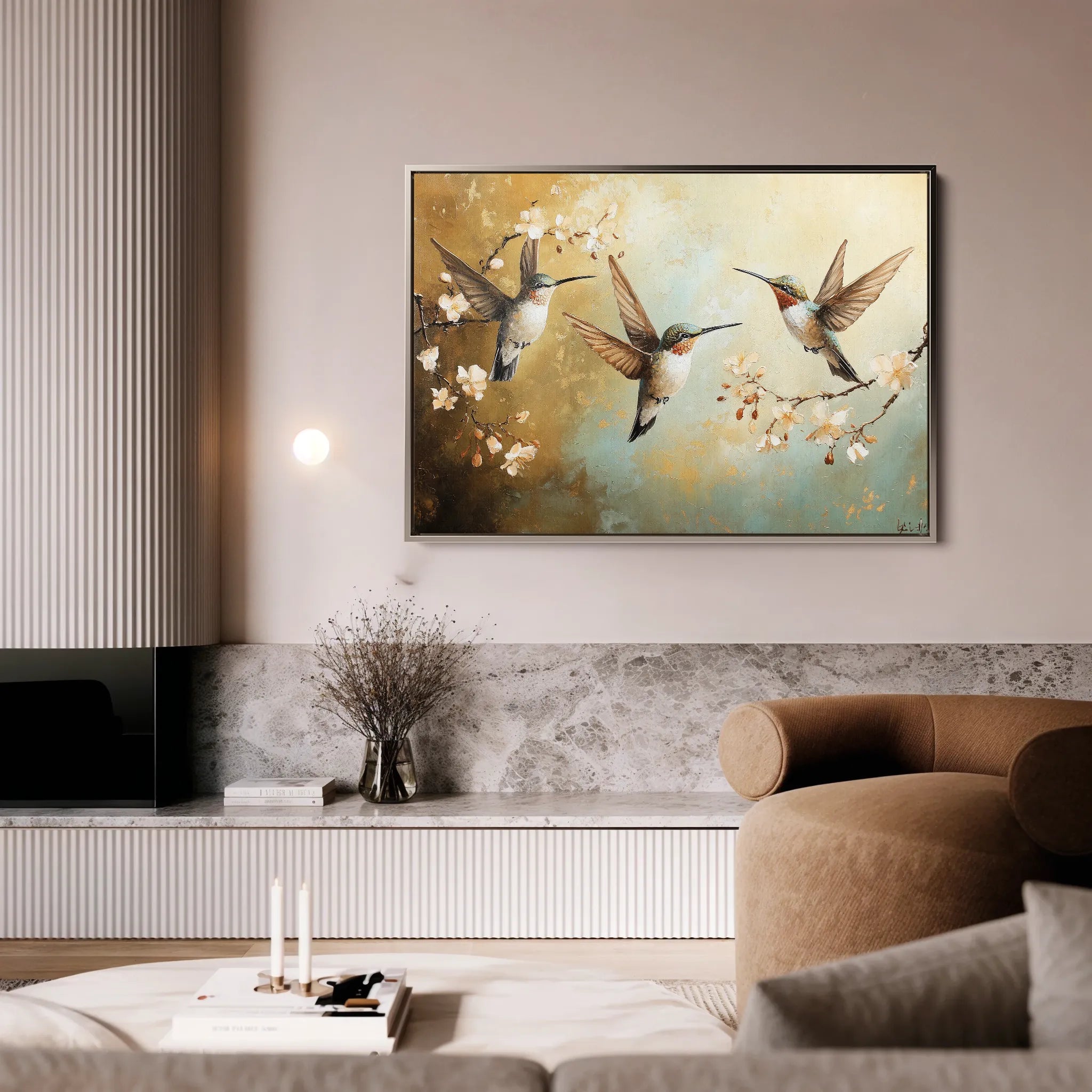 Animals Canvas Wall Art WAD073-AN 90 x 60 cm / Stretched on hidden frame
