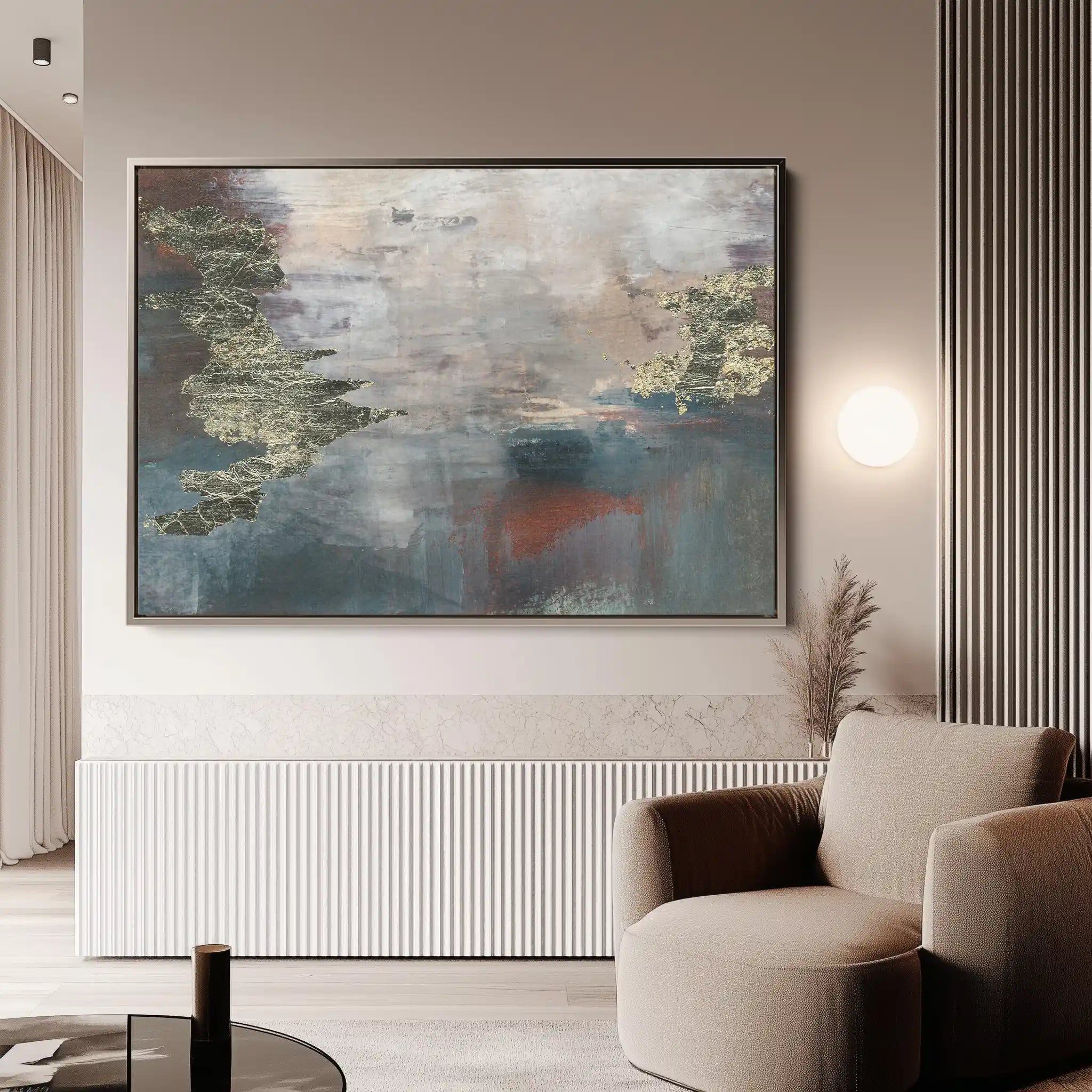 Abstract 073 Canvas Art 60 x 40 cm / Stretched on hidden frame