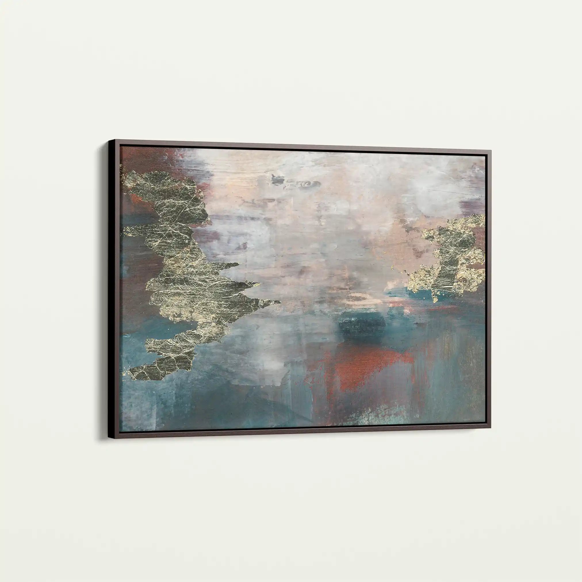 Abstract Canvas Wall Art WAD073-A 90 x 60 cm / Stretched on hidden frame