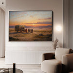 Orientalist 073 Canvas Art 90 x 60 cm / Stretched on hidden frame