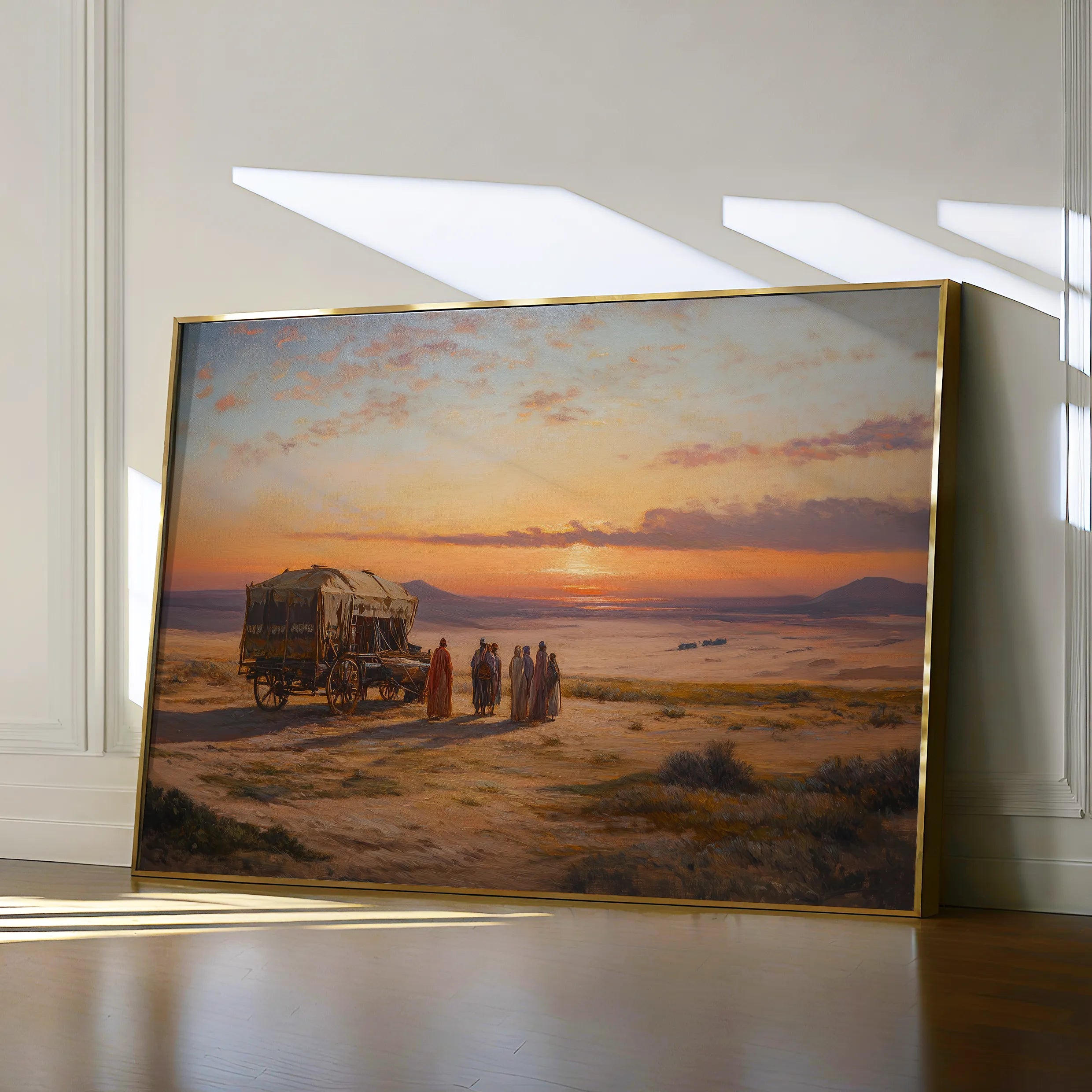 Orientalist Canvas Wall Art WAD073-OR 90 x 60 cm / Stretched on hidden frame