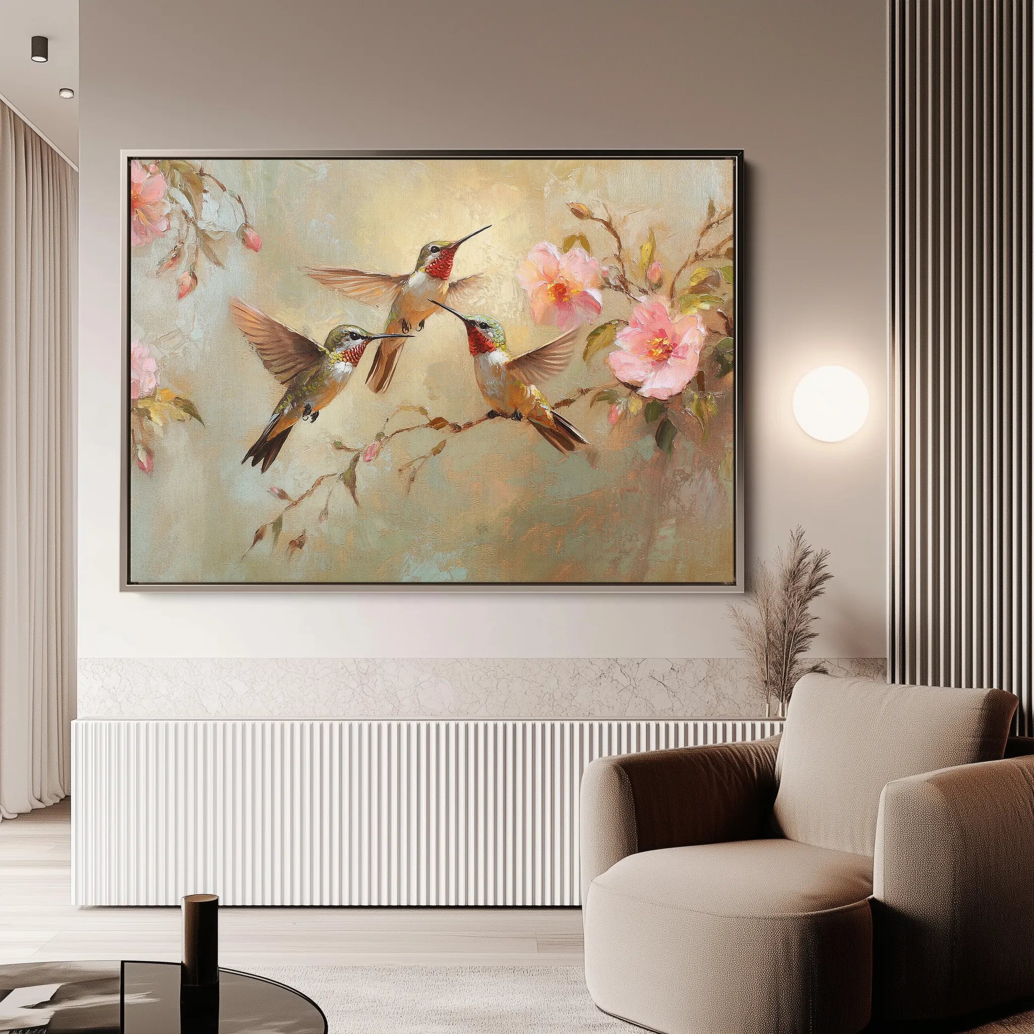 Animals Canvas Wall Art WAD074-AN 90 x 60 cm / Stretched on hidden frame