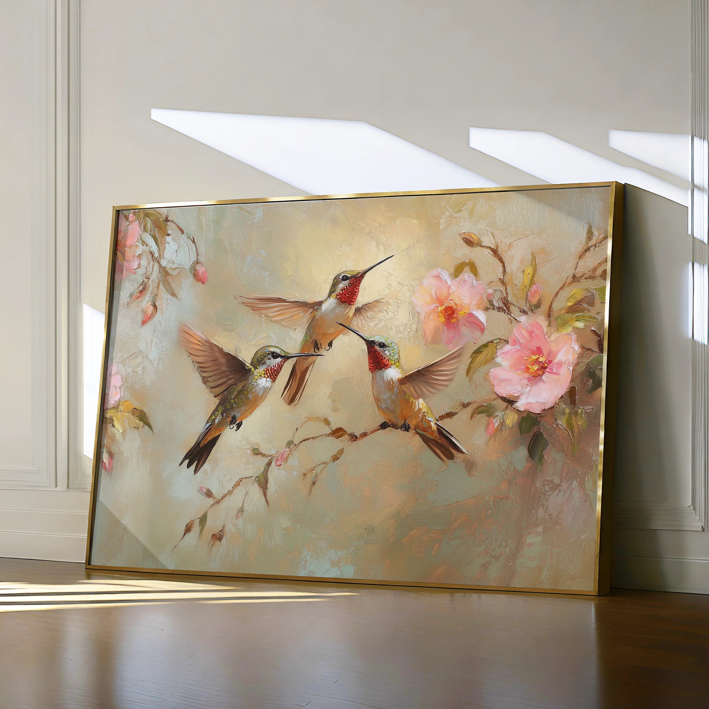 Animals Canvas Wall Art WAD074-AN 90 x 60 cm / Stretched on hidden frame
