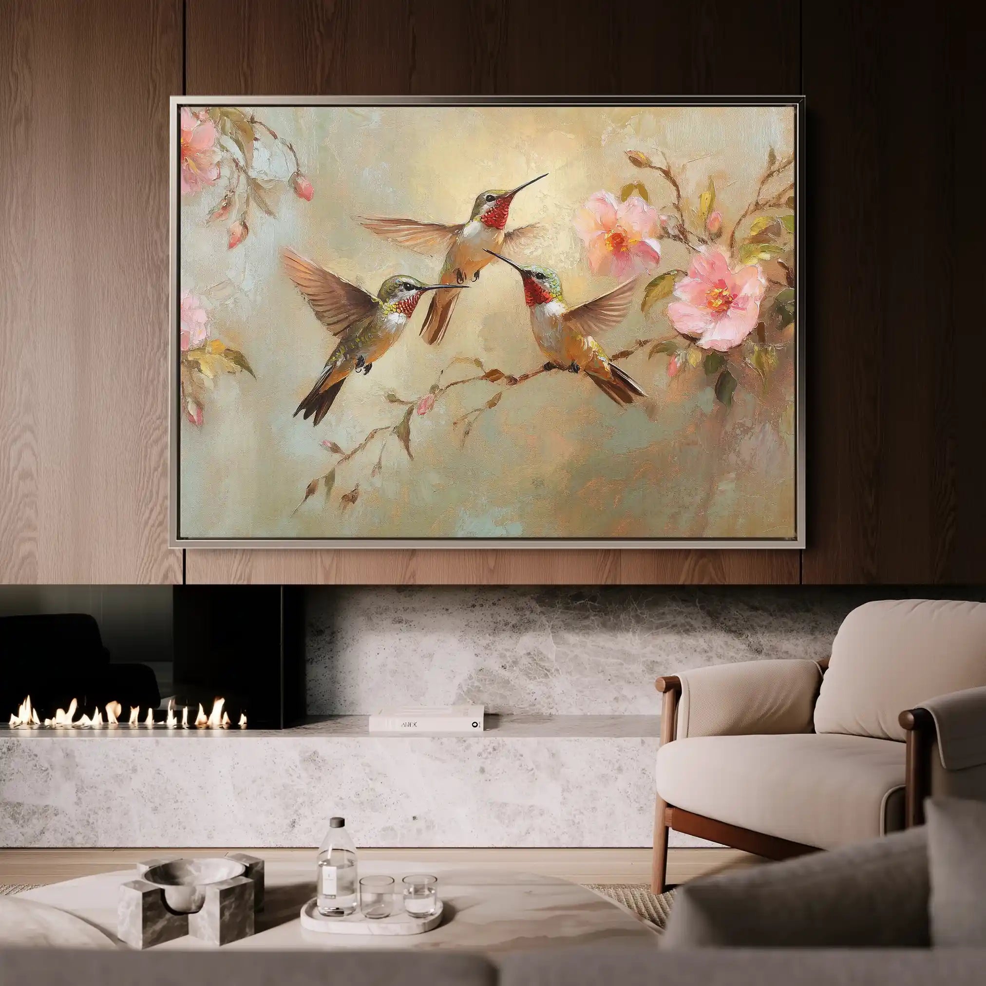 Animals 074 Canvas Art 90 x 60 cm / Stretched on hidden frame