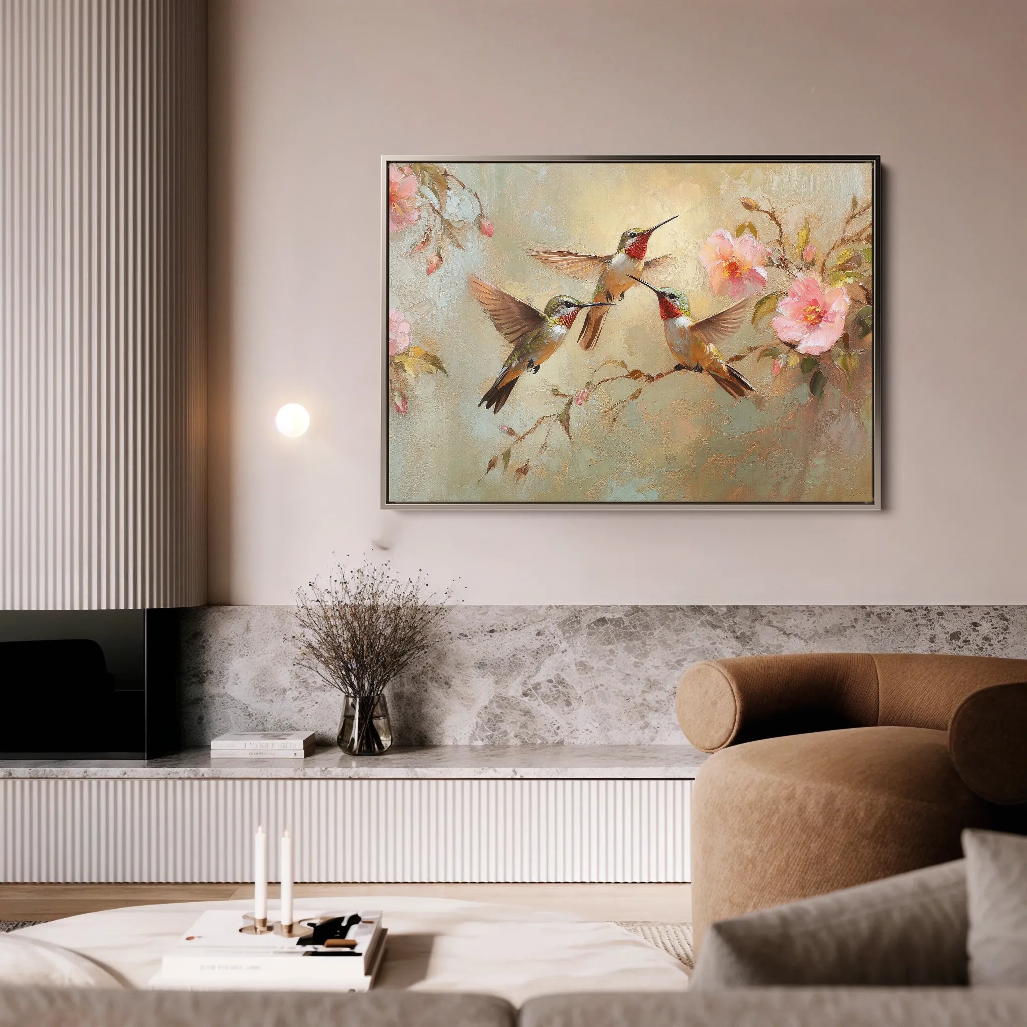 Animals Canvas Wall Art WAD074-AN 90 x 60 cm / Stretched on hidden frame
