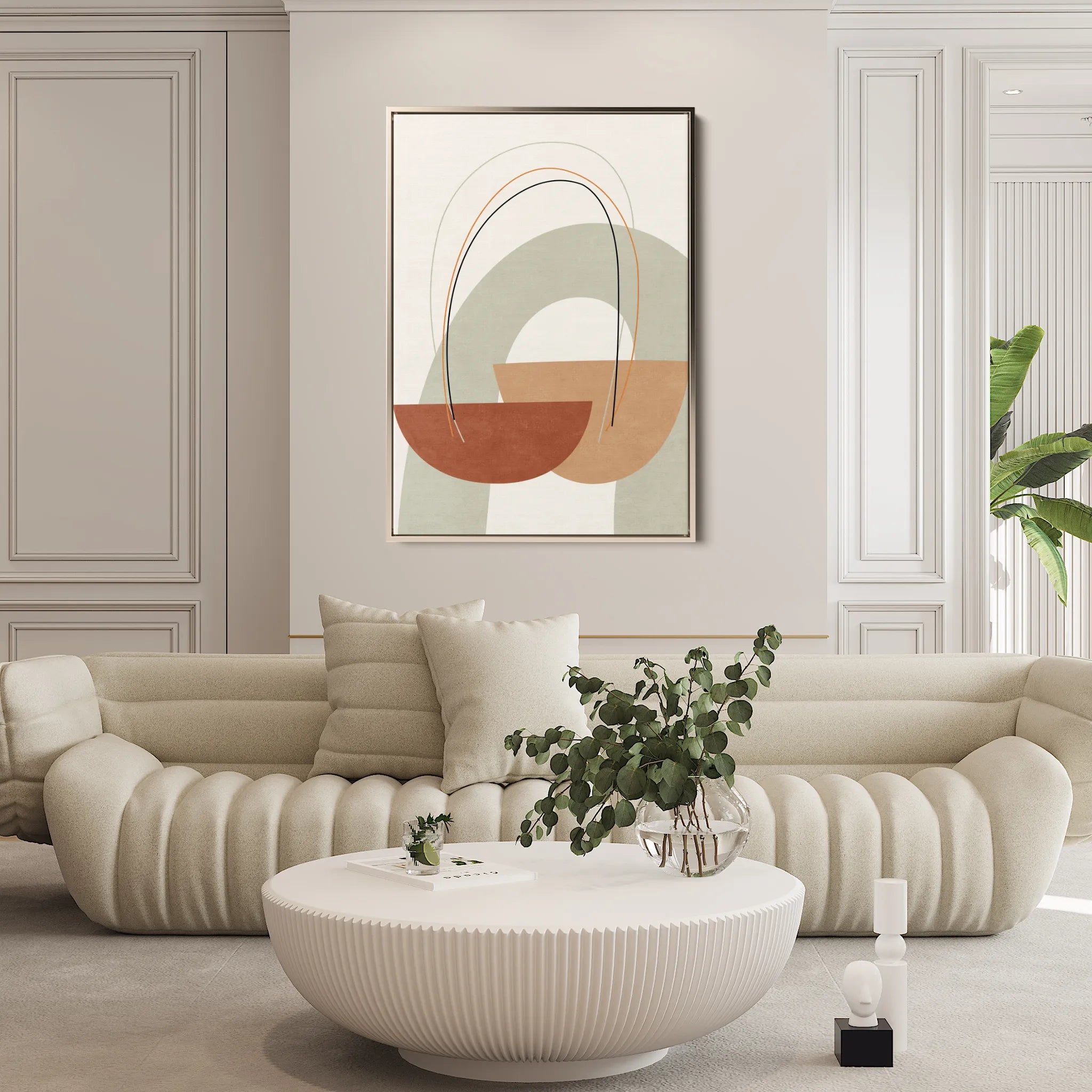 Boho Canvas Wall Art WAD074-BH 90 x 60 cm / Stretched on hidden frame