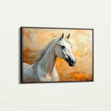 Horses 074 Canvas Art 90 x 60 cm / Stretched on hidden frame