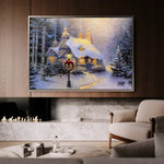 Landscape 074 Canvas Art 90 x 60 cm / Stretched on hidden frame