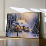 Landscape 074 Canvas Art 90 x 60 cm / Stretched on hidden frame