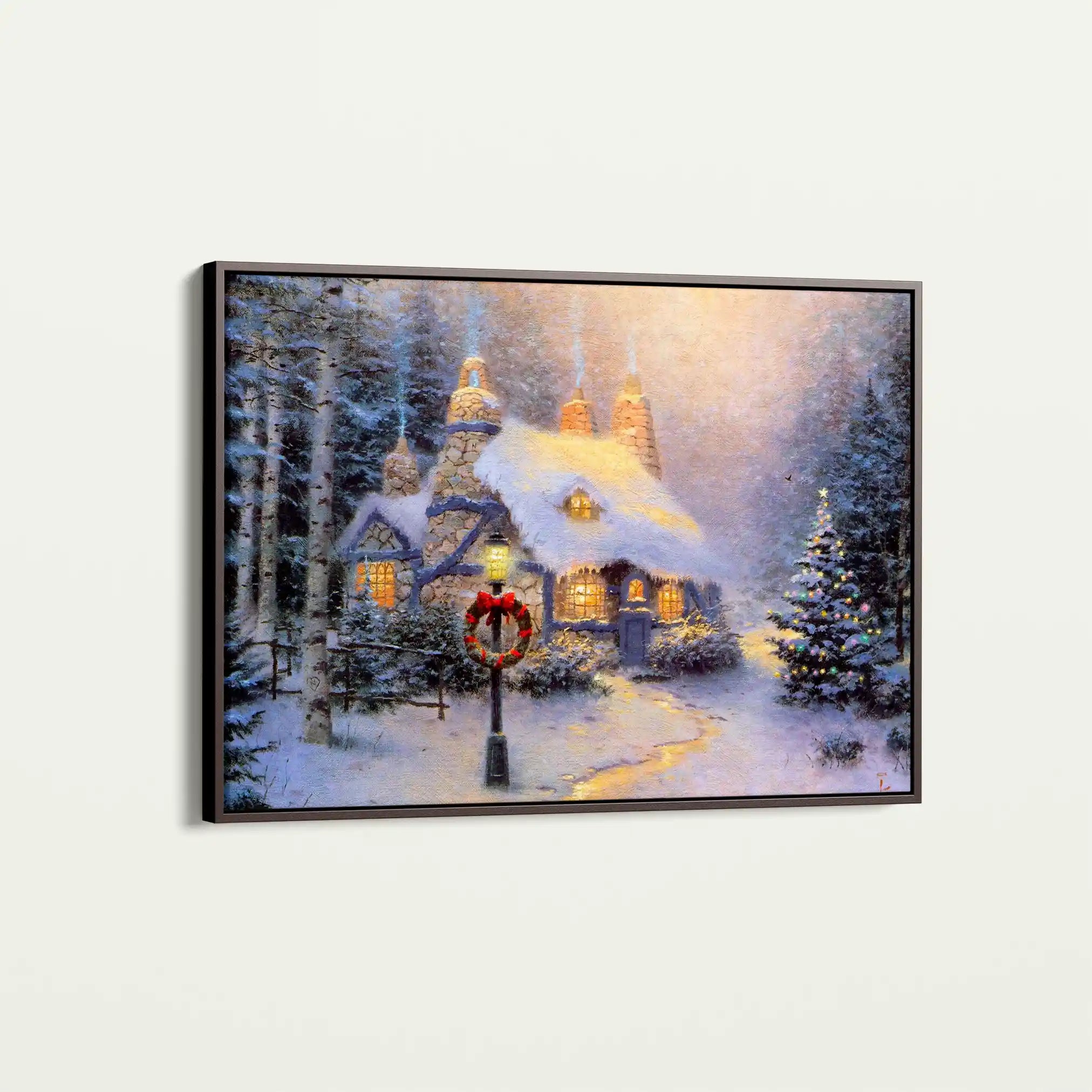 Landscape 074 Canvas Art 90 x 60 cm / Stretched on hidden frame