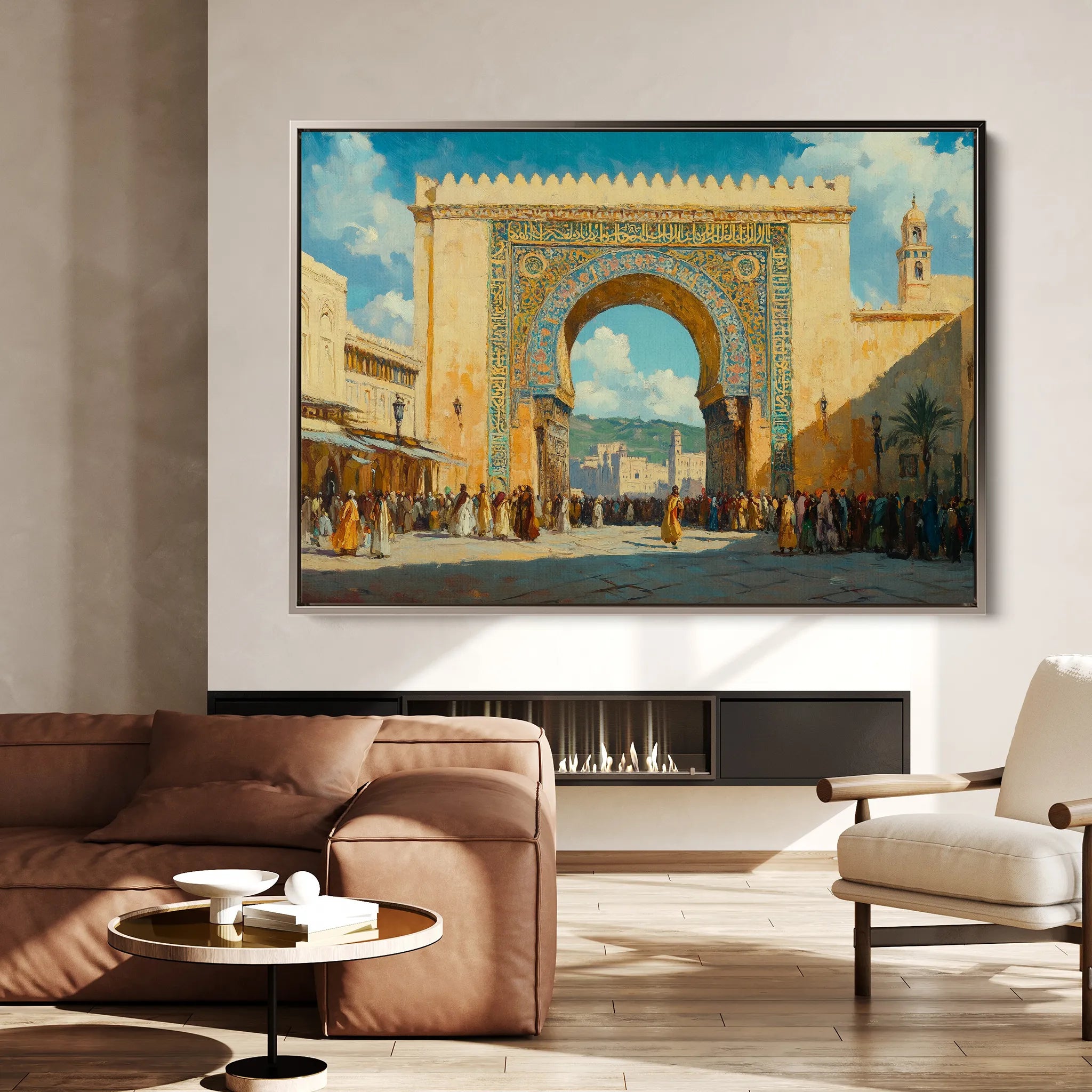 Orientalist Canvas Wall Art WAD074-OR 90 x 60 cm / Stretched on hidden frame