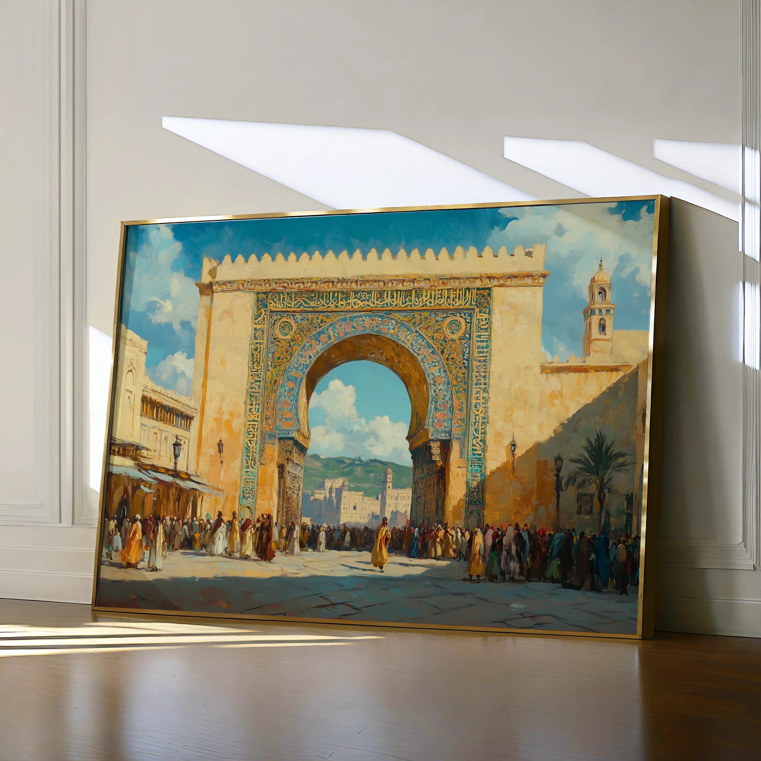 Orientalist Canvas Wall Art WAD074-OR 90 x 60 cm / Stretched on hidden frame